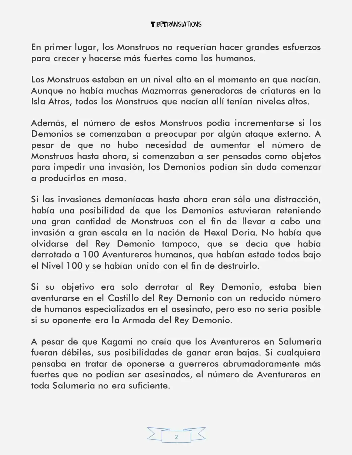 LV999 Villager (Novela) - Capítulo 3.8 - Página 2 - LectorTMOo