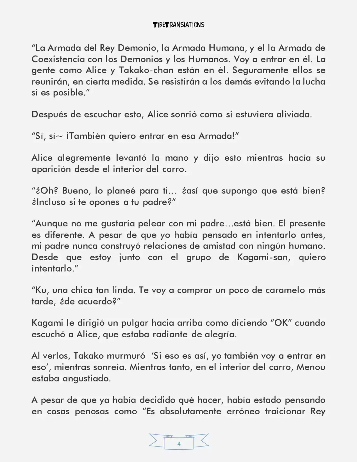 LV999 Villager (Novela) - Capítulo 3.8 - Página 4 - LectorTMOo