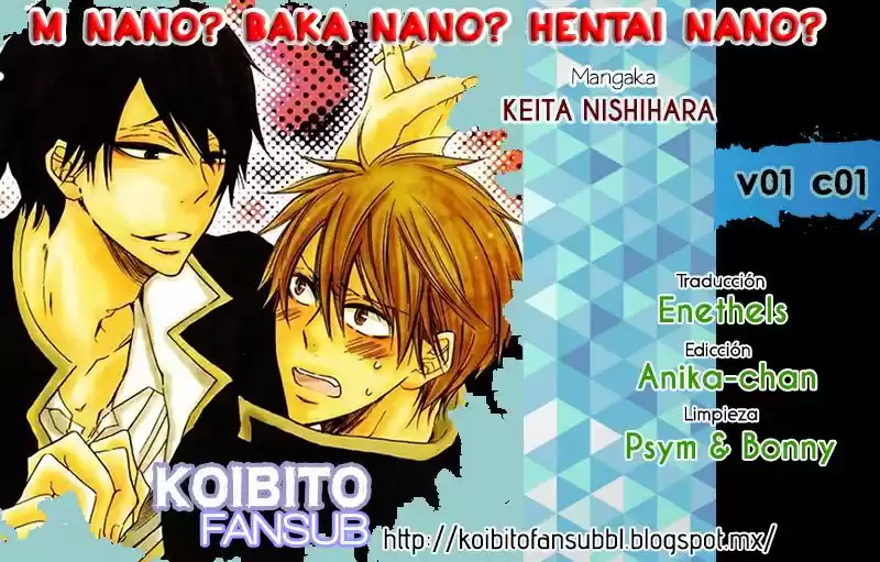 M Nano? Baka Nano? Hentai Nano? - Capítulo 0.1 - Página 1 - LectorTMOo