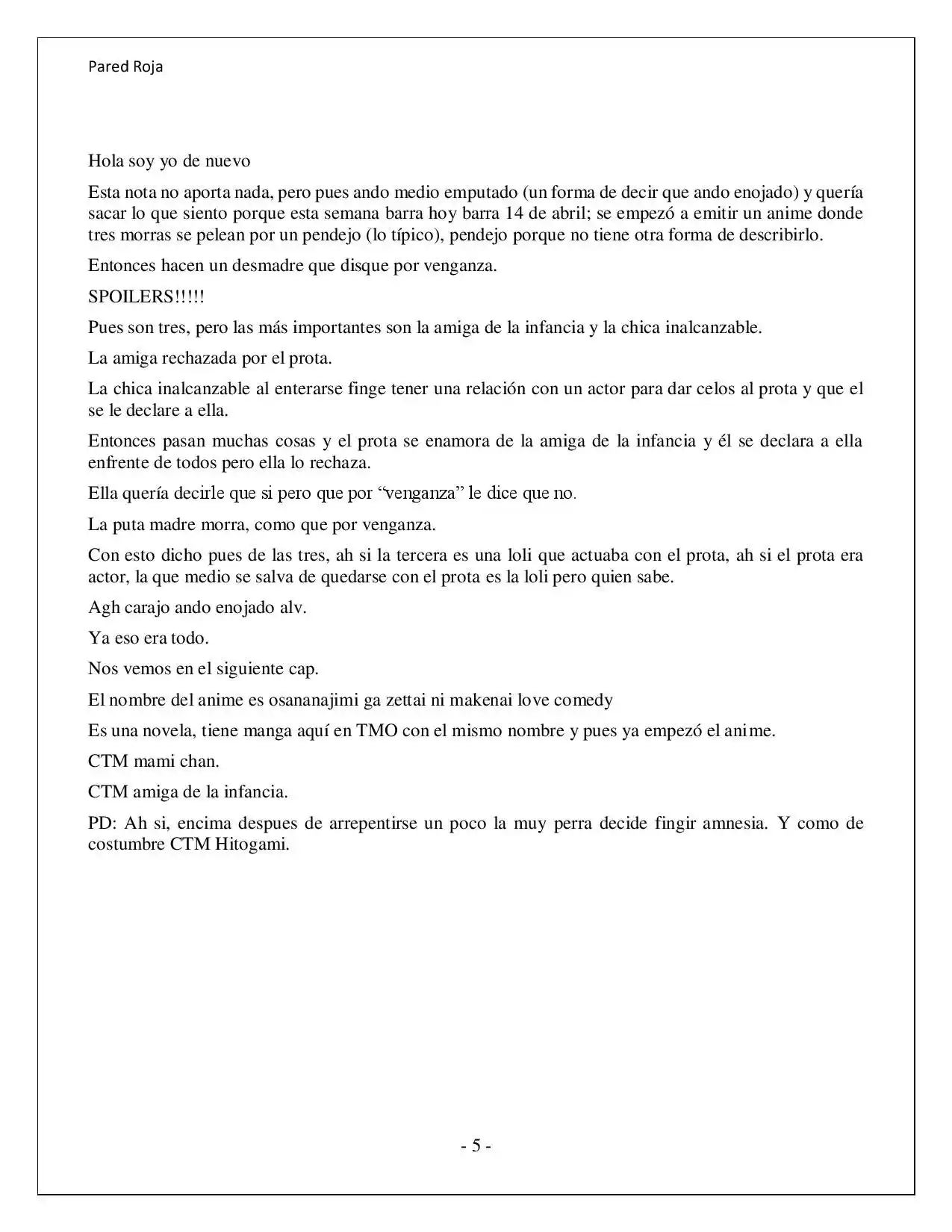 Más Allá Del Mundo (Reescrito) (Novela) - Capítulo 11 - Página 5 - LectorTMOo