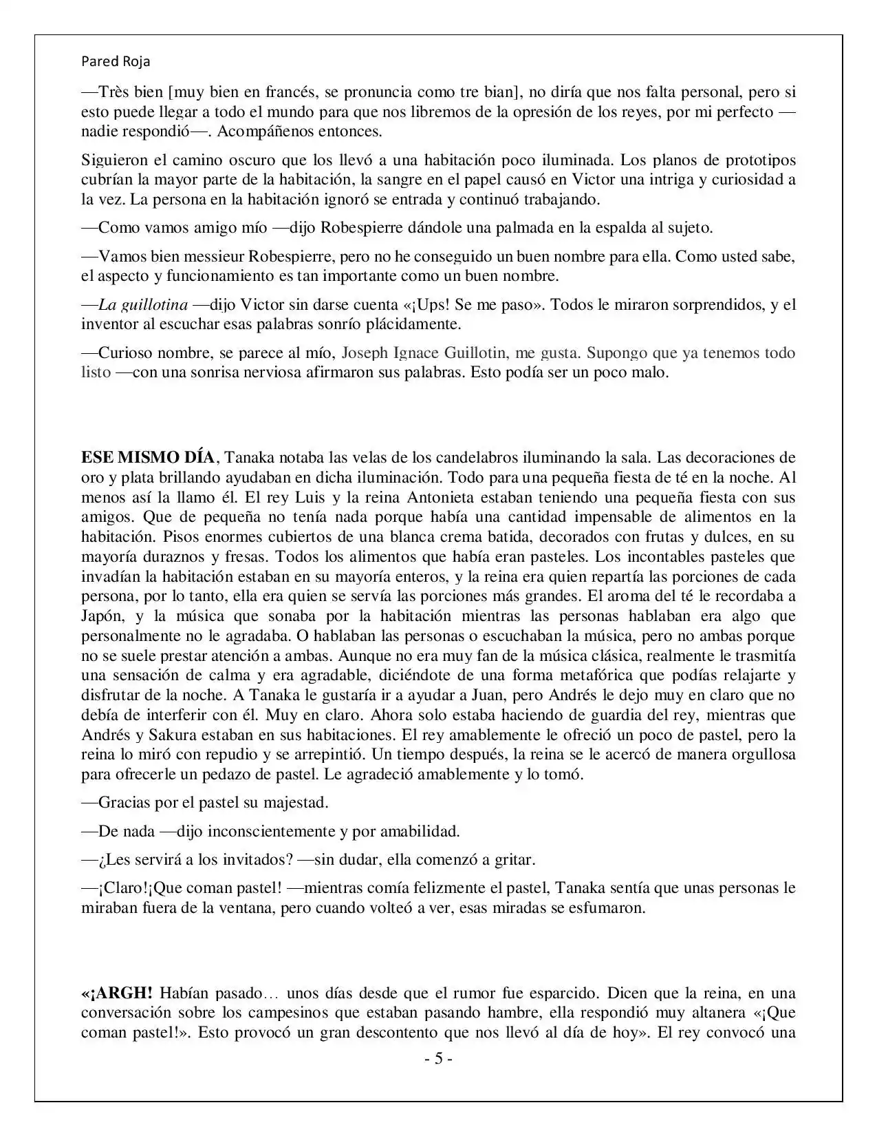 Más Allá Del Mundo (Reescrito) (Novela) - Capítulo 13 - Página 5 - LectorTMOo