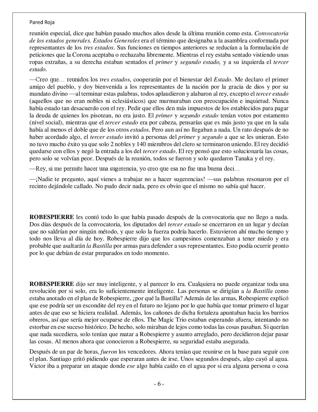 Más Allá Del Mundo (Reescrito) (Novela) - Capítulo 13 - Página 6 - LectorTMOo
