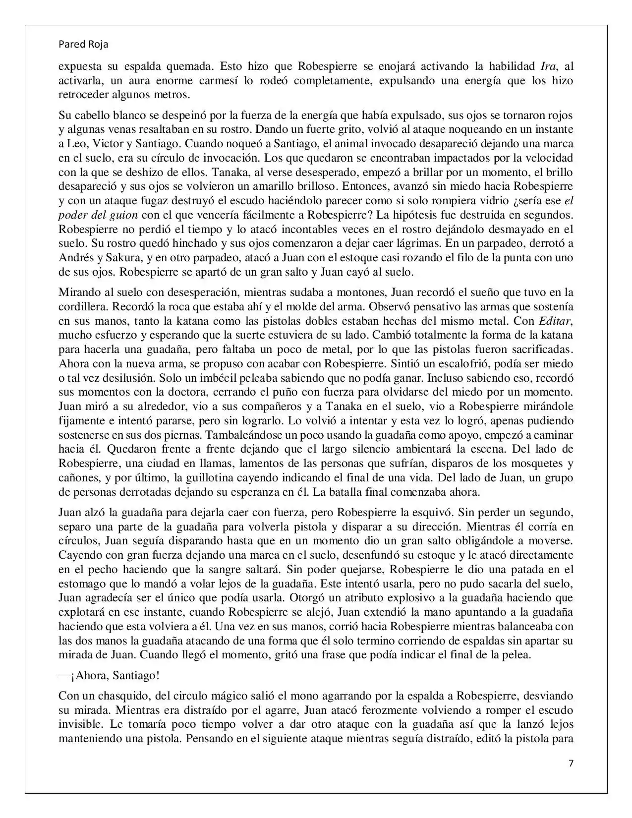 Más Allá Del Mundo (Reescrito) (Novela) - Capítulo 14 - Página 7 - LectorTMOo