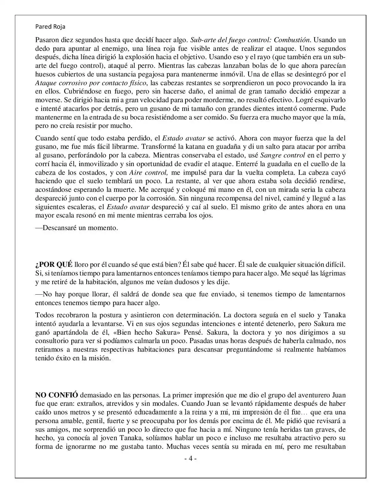 Más Allá Del Mundo (Reescrito) (Novela) - Capítulo 15 - Página 4 - LectorTMOo