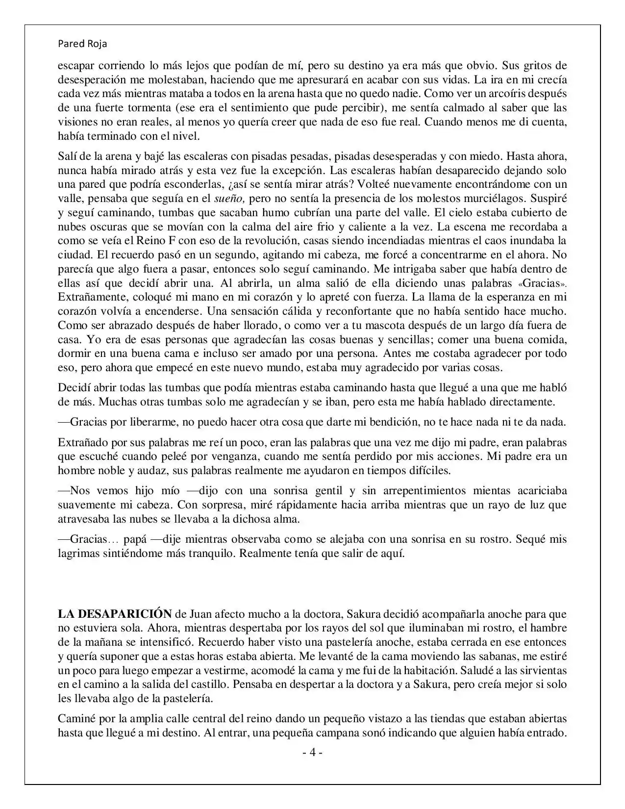 Más Allá Del Mundo (Reescrito) (Novela) - Capítulo 16 - Página 4 - LectorTMOo