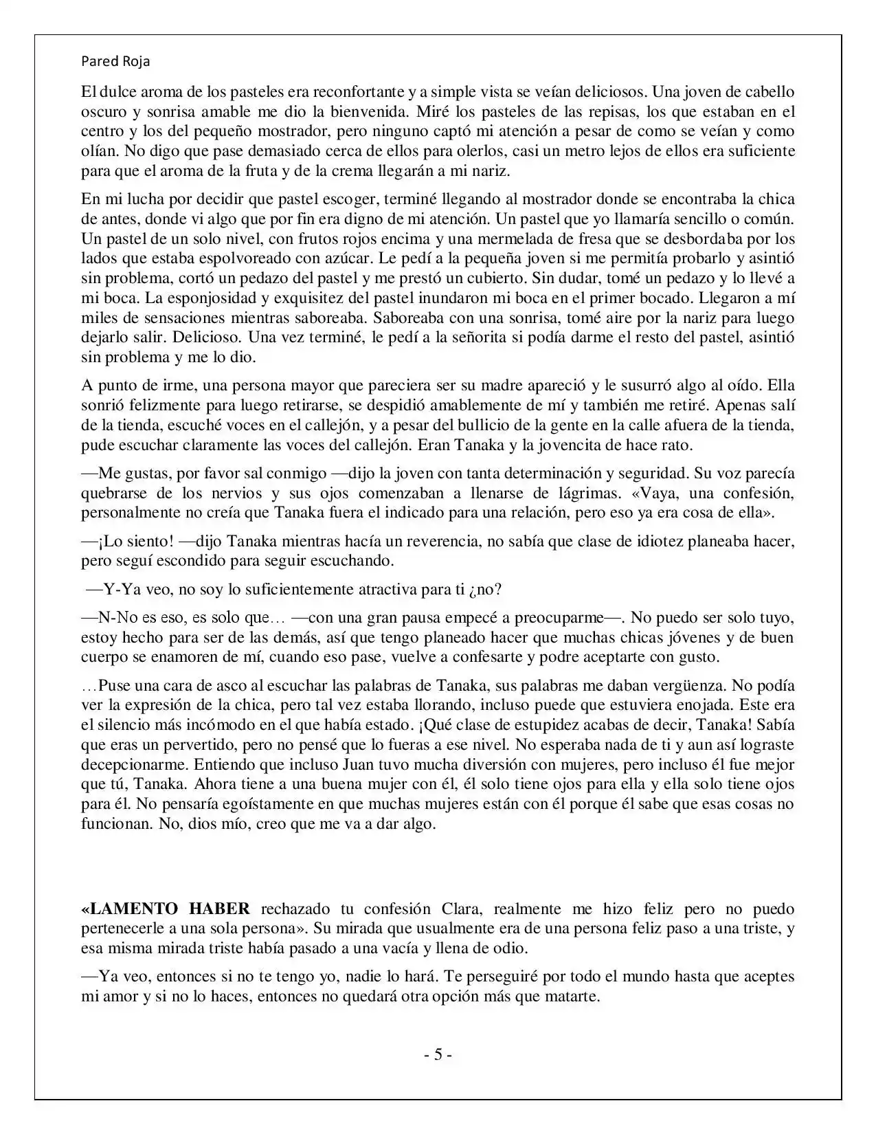 Más Allá Del Mundo (Reescrito) (Novela) - Capítulo 16 - Página 5 - LectorTMOo