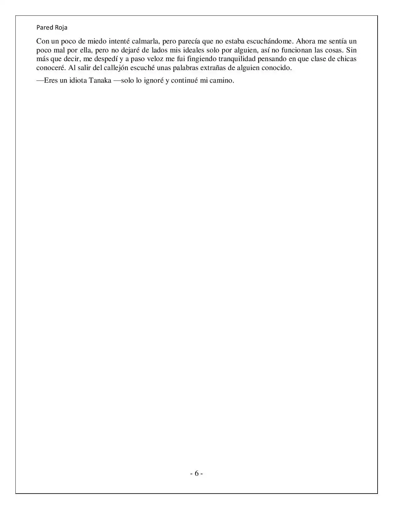 Más Allá Del Mundo (Reescrito) (Novela) - Capítulo 16 - Página 6 - LectorTMOo
