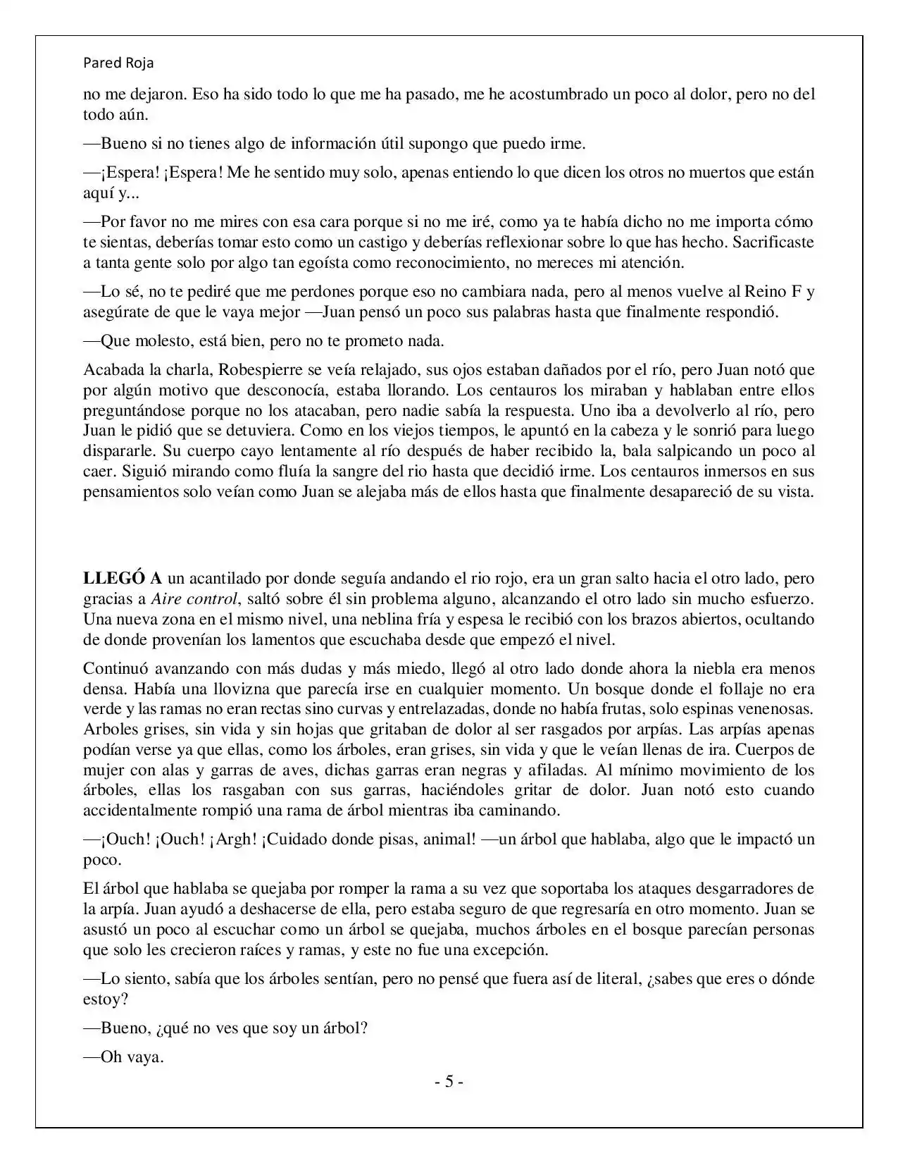 Más Allá Del Mundo (Reescrito) (Novela) - Capítulo 17 - Página 5 - LectorTMOo