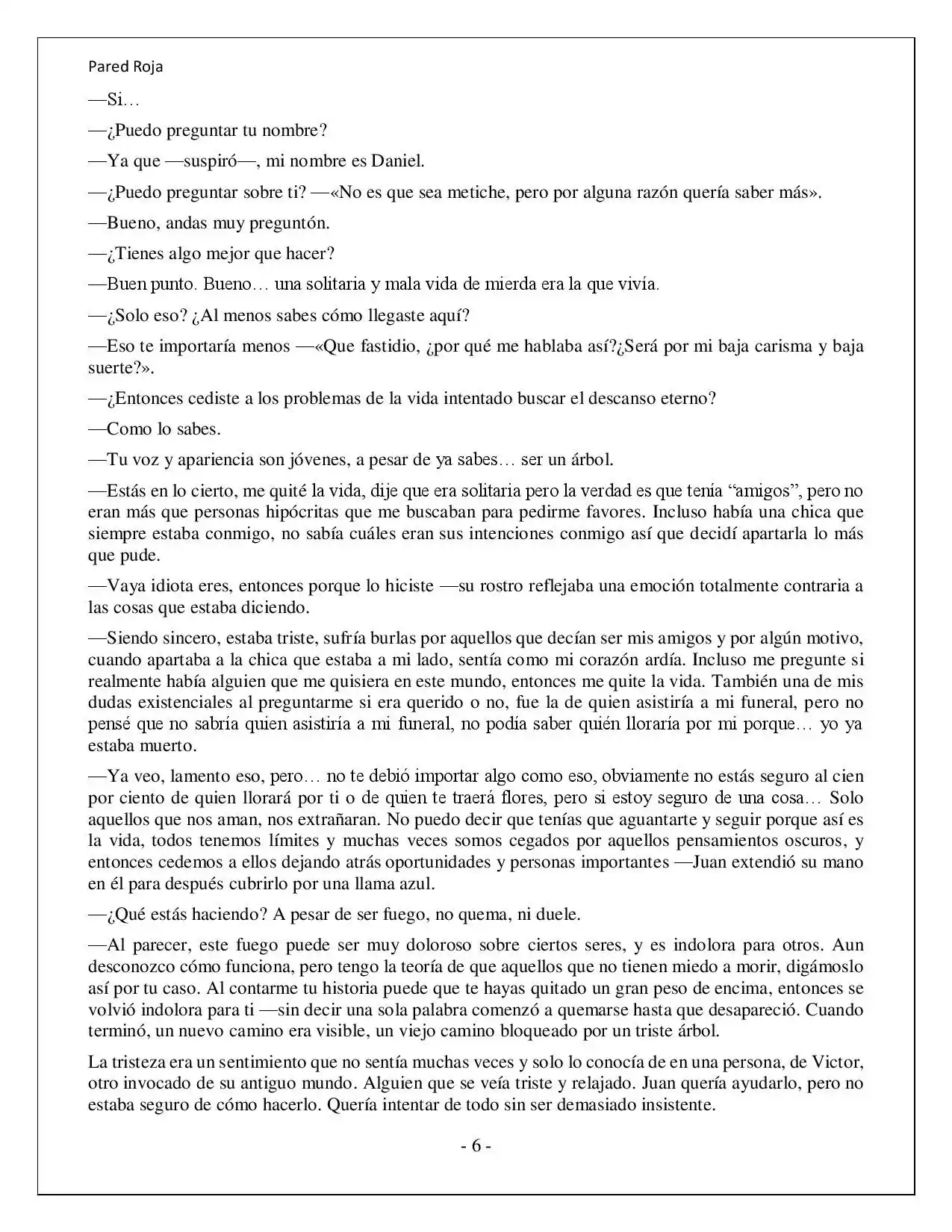 Más Allá Del Mundo (Reescrito) (Novela) - Capítulo 17 - Página 6 - LectorTMOo