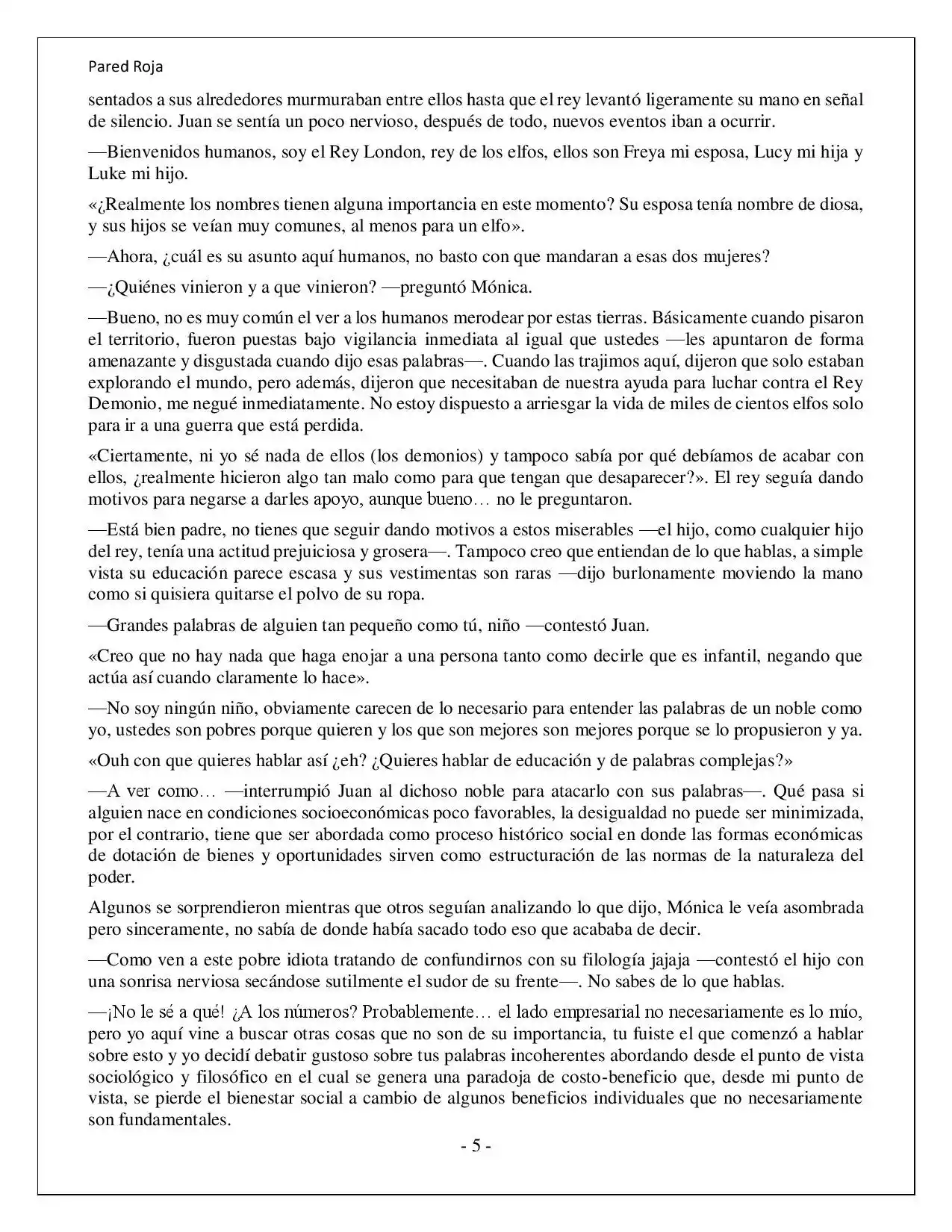 Más Allá Del Mundo (Reescrito) (Novela) - Capítulo 18 - Página 5 - LectorTMOo