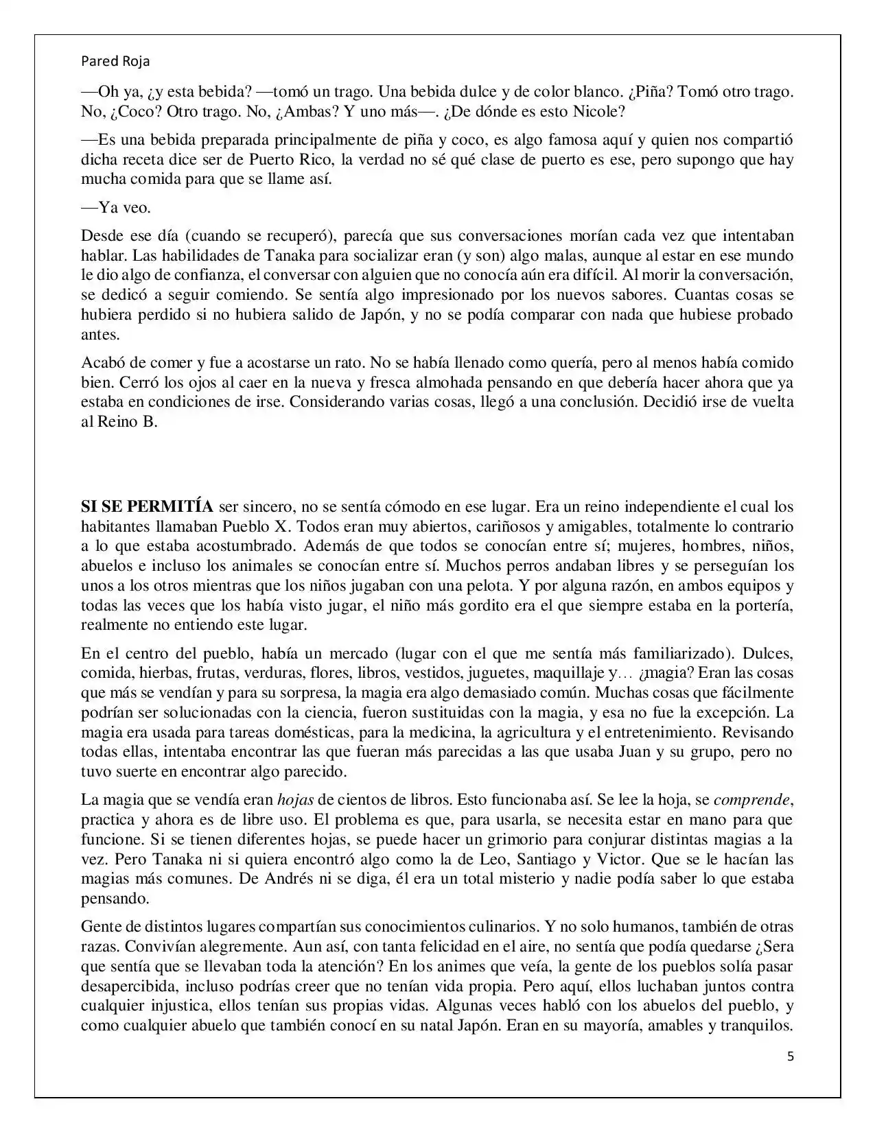 Más Allá Del Mundo (Reescrito) (Novela) - Capítulo 20 - Página 5 - LectorTMOo