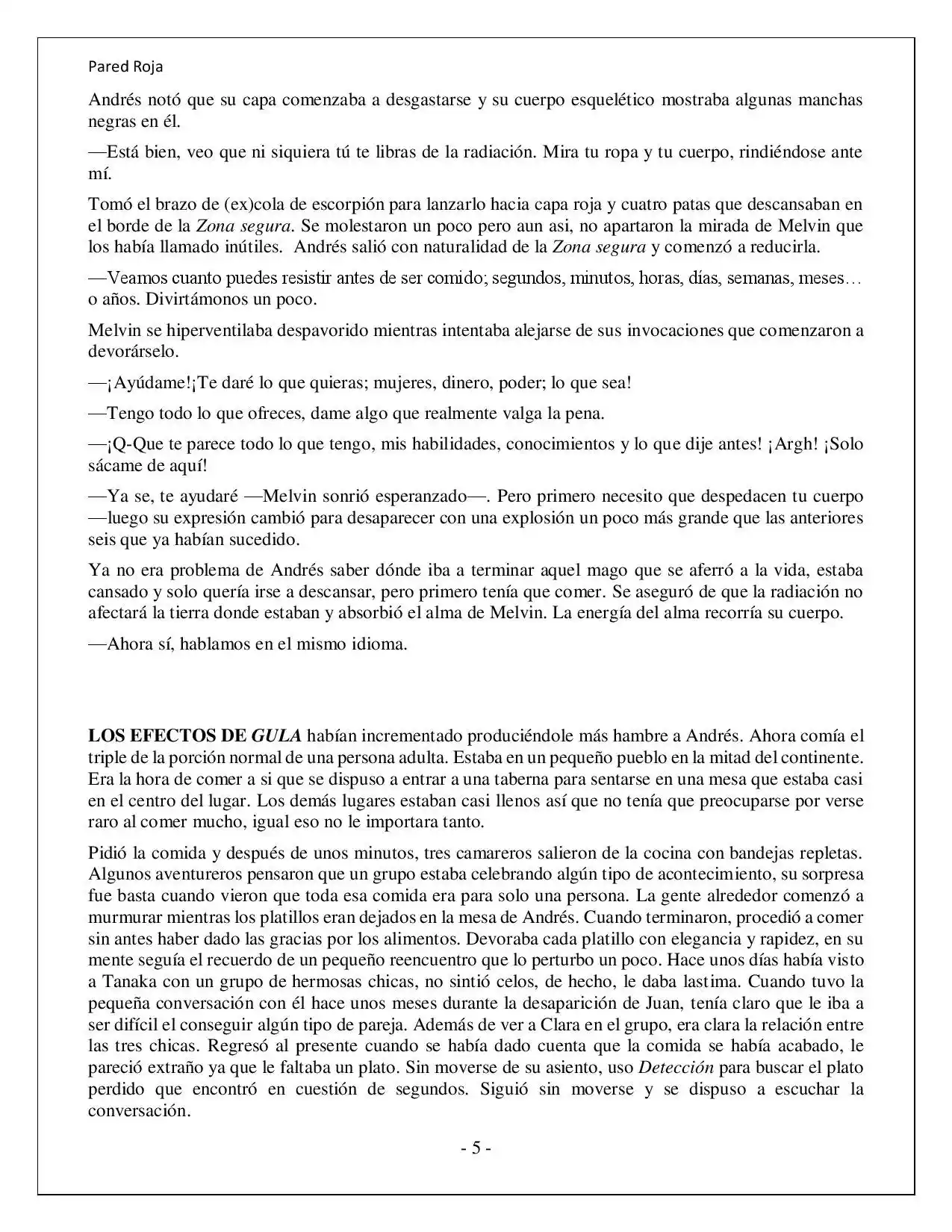 Más Allá Del Mundo (Reescrito) (Novela) - Capítulo 21 - Página 5 - LectorTMOo