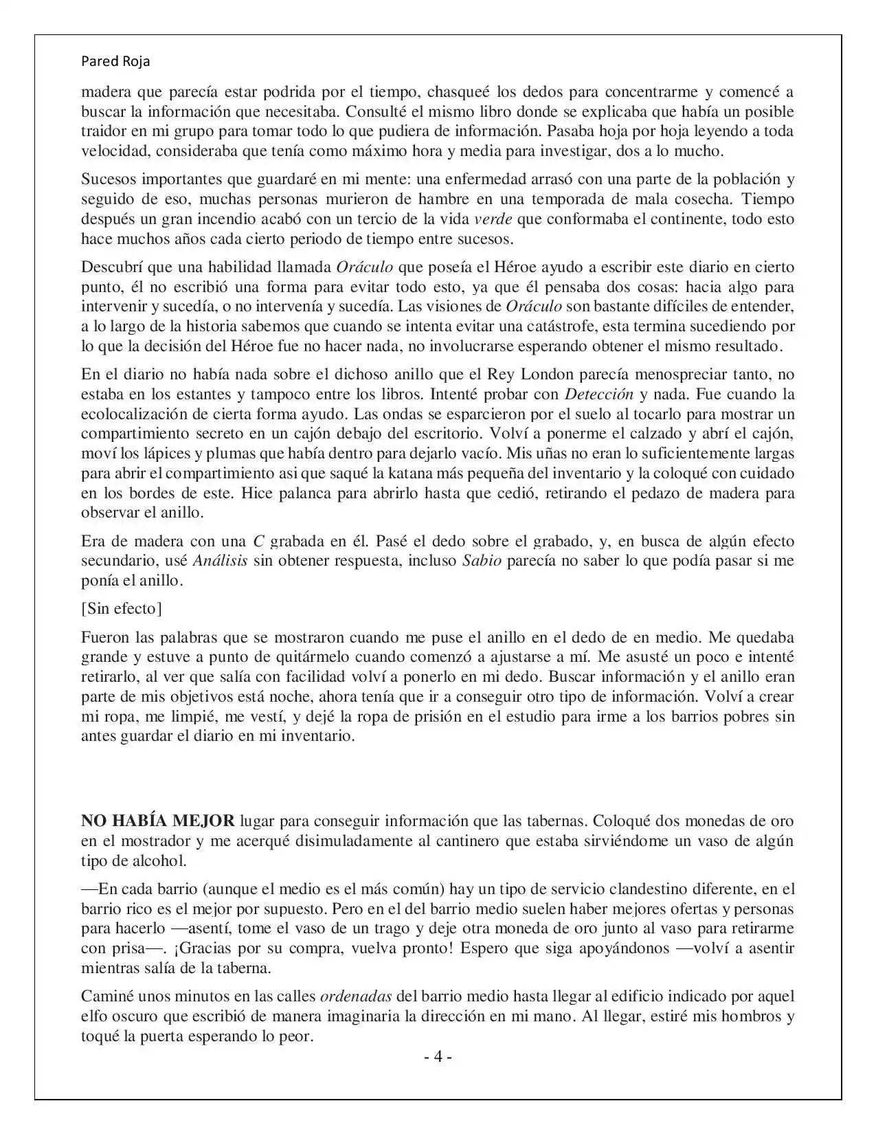 Más Allá Del Mundo (Reescrito) (Novela) - Capítulo 22 - Página 4 - LectorTMOo