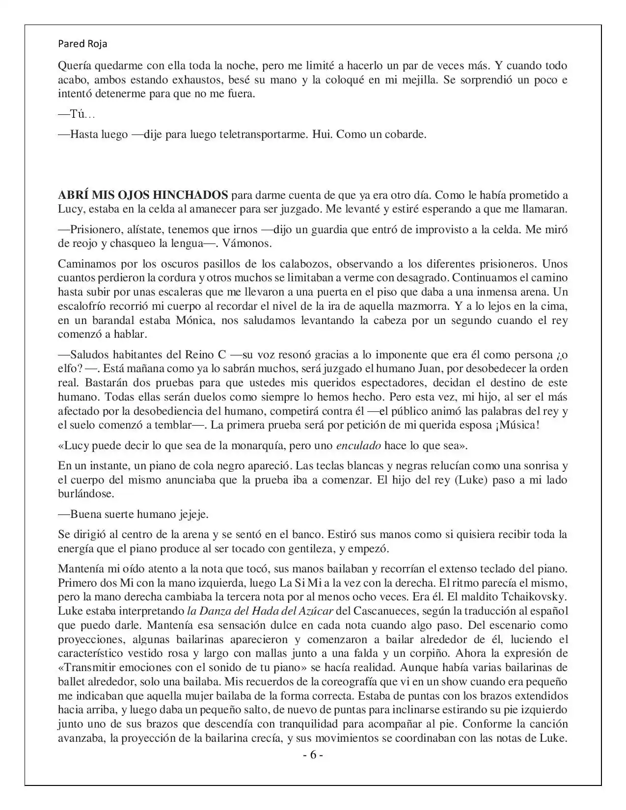Más Allá Del Mundo (Reescrito) (Novela) - Capítulo 22 - Página 6 - LectorTMOo