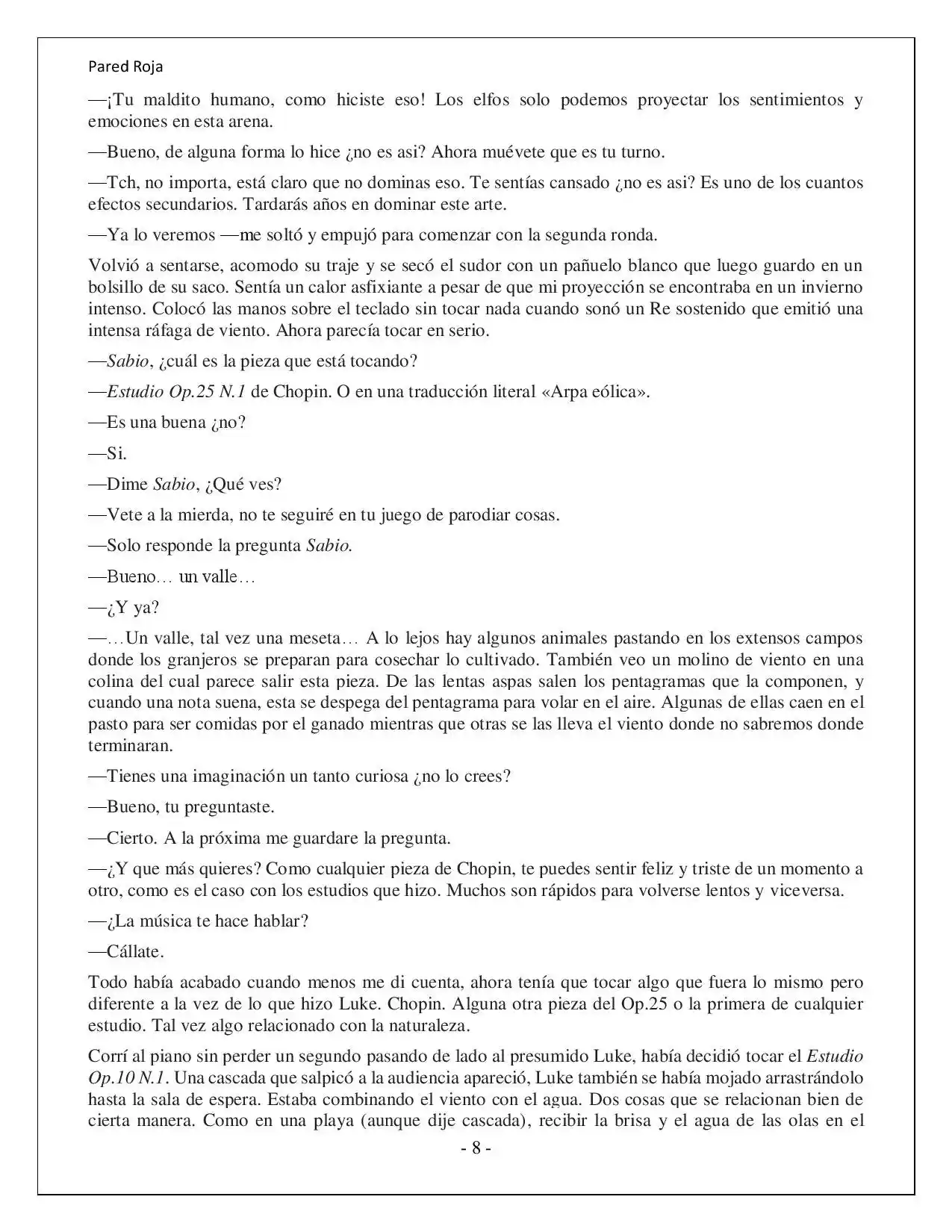 Más Allá Del Mundo (Reescrito) (Novela) - Capítulo 22 - Página 8 - LectorTMOo