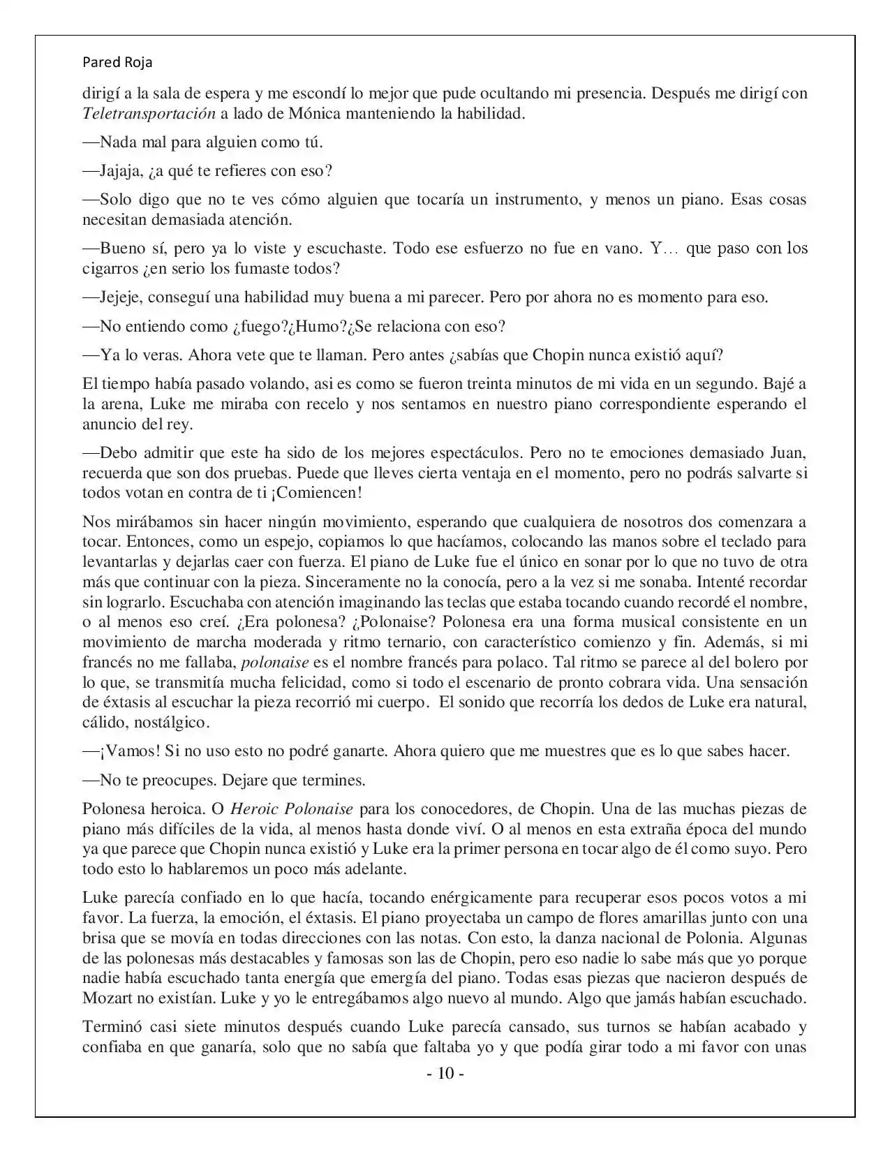 Más Allá Del Mundo (Reescrito) (Novela) - Capítulo 22 - Página 10 - LectorTMOo