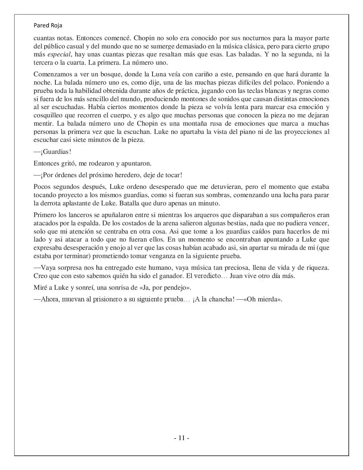 Más Allá Del Mundo (Reescrito) (Novela) - Capítulo 22 - Página 11 - LectorTMOo