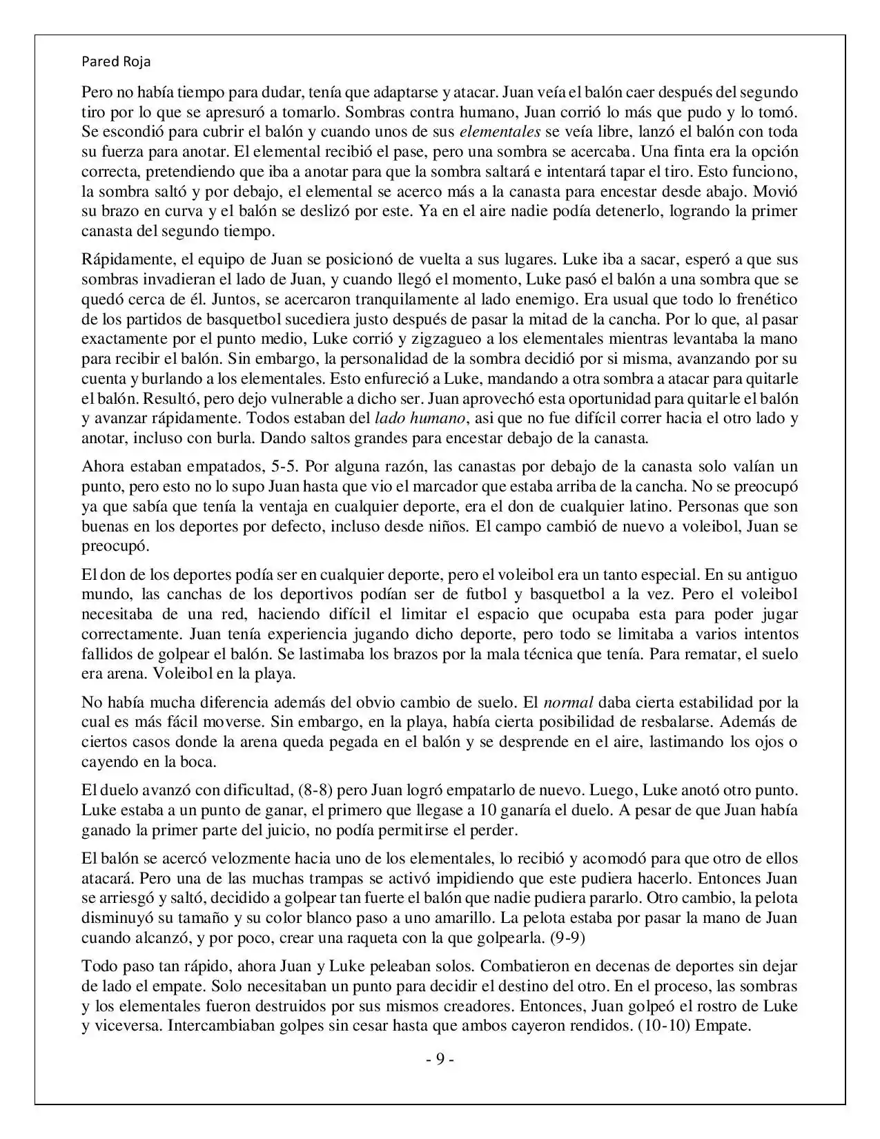 Más Allá Del Mundo (Reescrito) (Novela) - Capítulo 23 - Página 9 - LectorTMOo