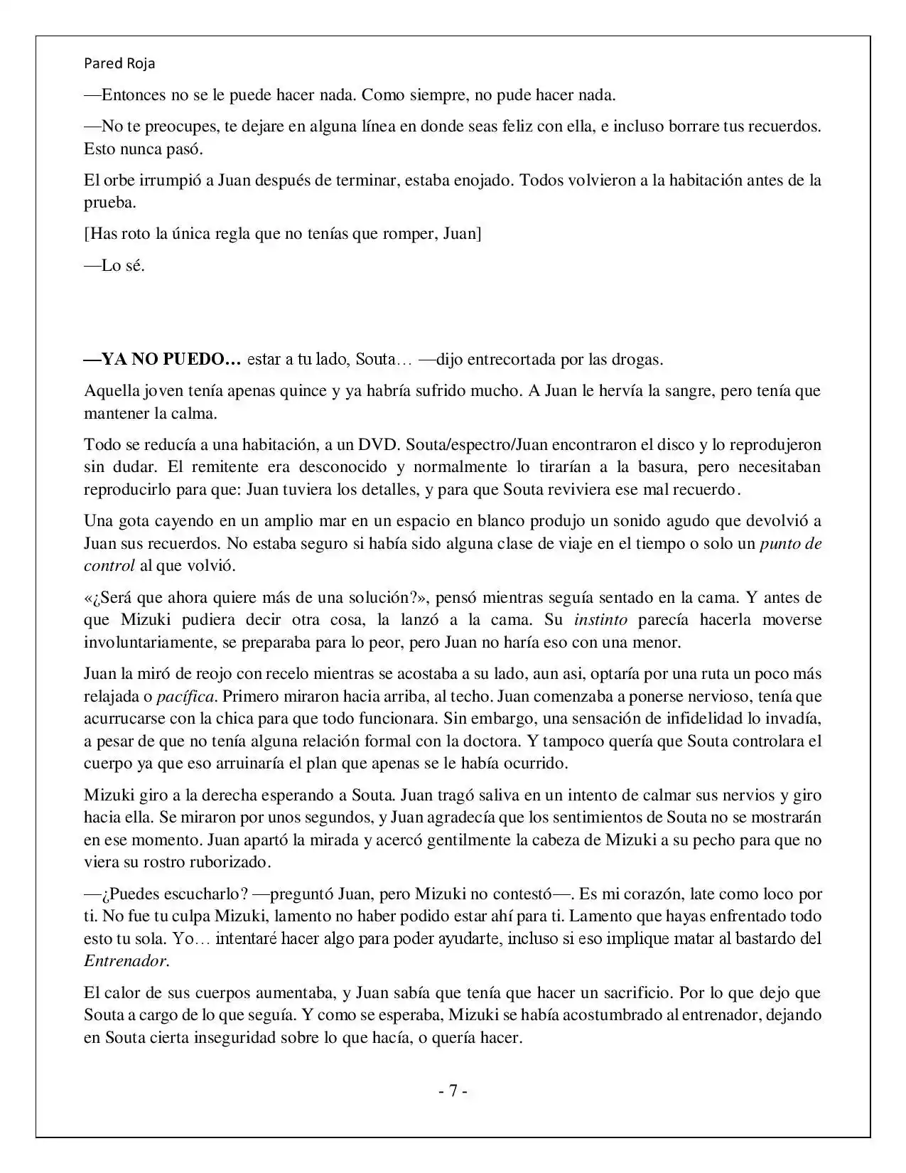 Más Allá Del Mundo (Reescrito) (Novela) - Capítulo 24 - Página 7 - LectorTMOo