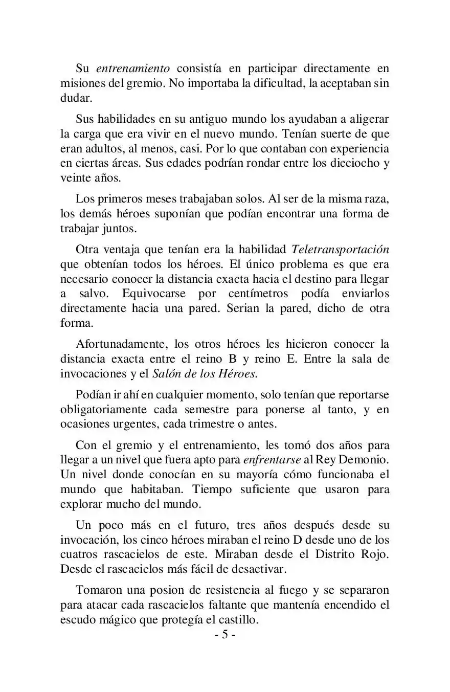 Más Allá Del Mundo (Reescrito) (Novela) - Capítulo 25 - Página 5 - LectorTMOo