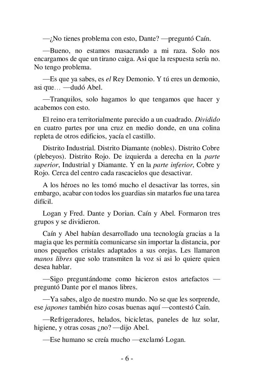 Más Allá Del Mundo (Reescrito) (Novela) - Capítulo 25 - Página 6 - LectorTMOo