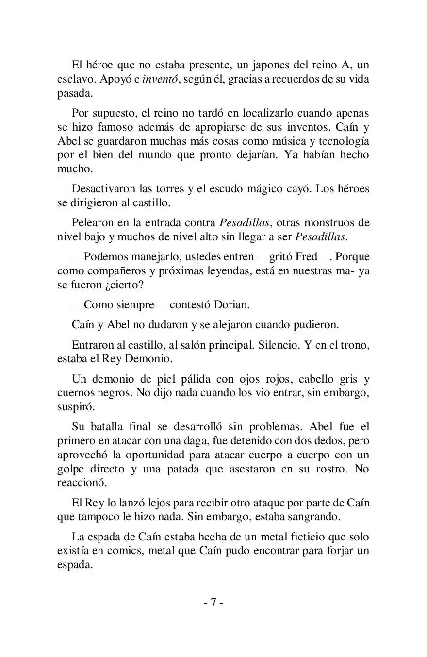 Más Allá Del Mundo (Reescrito) (Novela) - Capítulo 25 - Página 7 - LectorTMOo