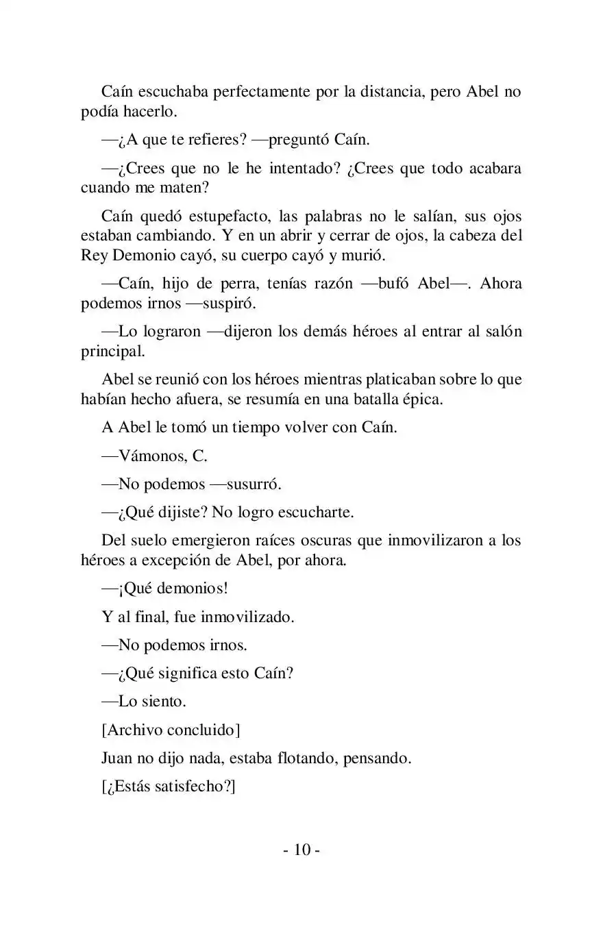 Más Allá Del Mundo (Reescrito) (Novela) - Capítulo 25 - Página 10 - LectorTMOo