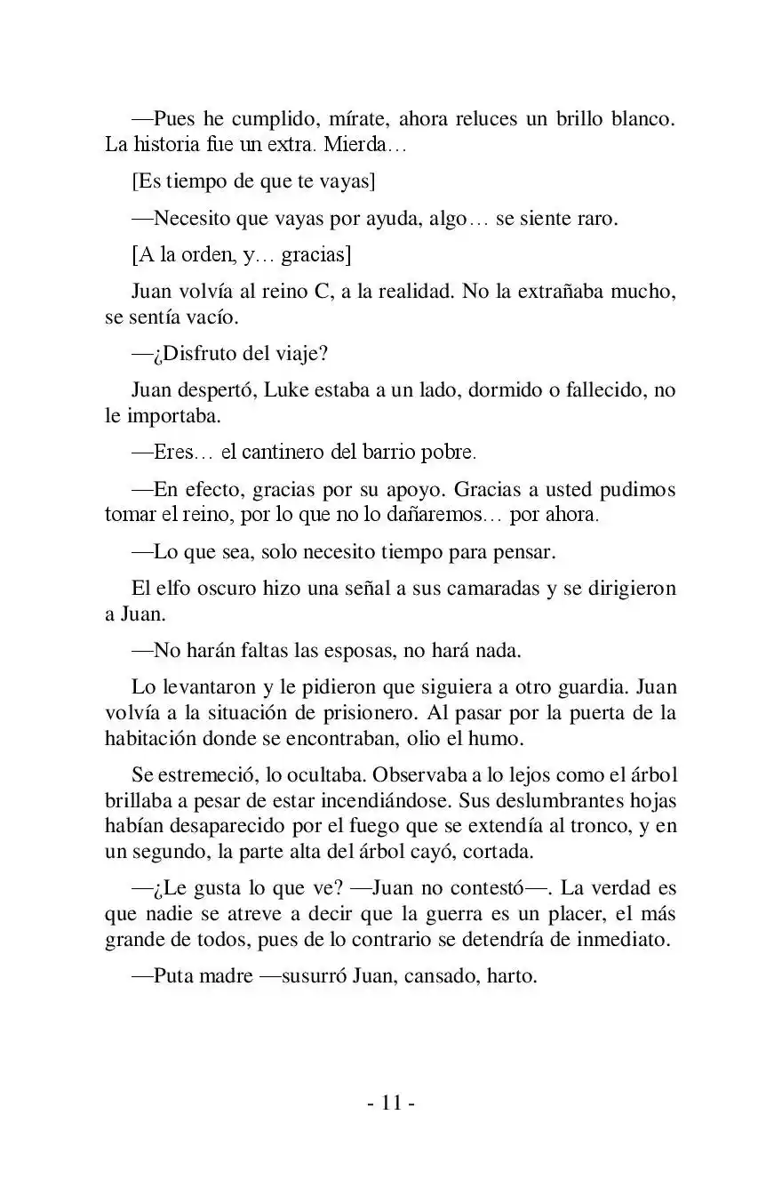 Más Allá Del Mundo (Reescrito) (Novela) - Capítulo 25 - Página 11 - LectorTMOo