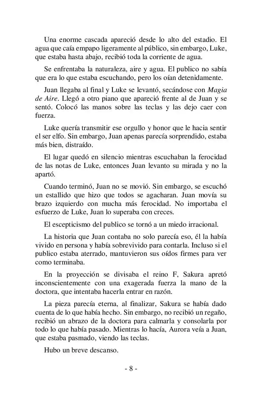 Más Allá Del Mundo (Reescrito) (Novela) - Capítulo 26 - Página 8 - LectorTMOo