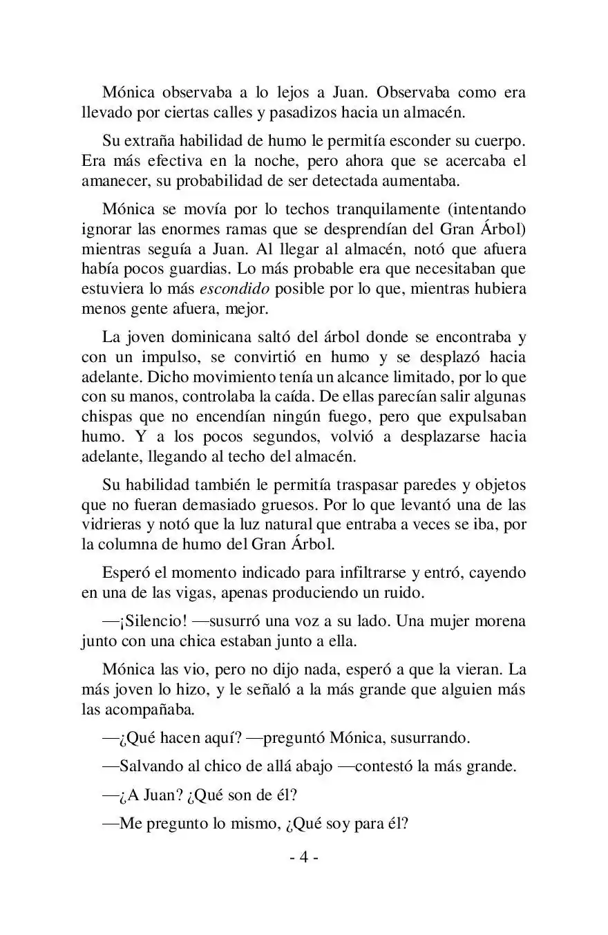 Más Allá Del Mundo (Reescrito) (Novela) - Capítulo 27 - Página 4 - LectorTMOo