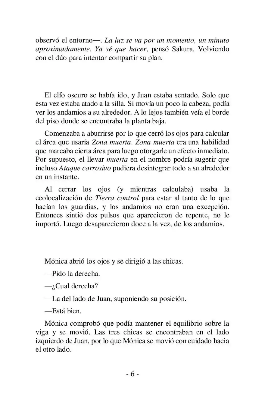 Más Allá Del Mundo (Reescrito) (Novela) - Capítulo 27 - Página 6 - LectorTMOo
