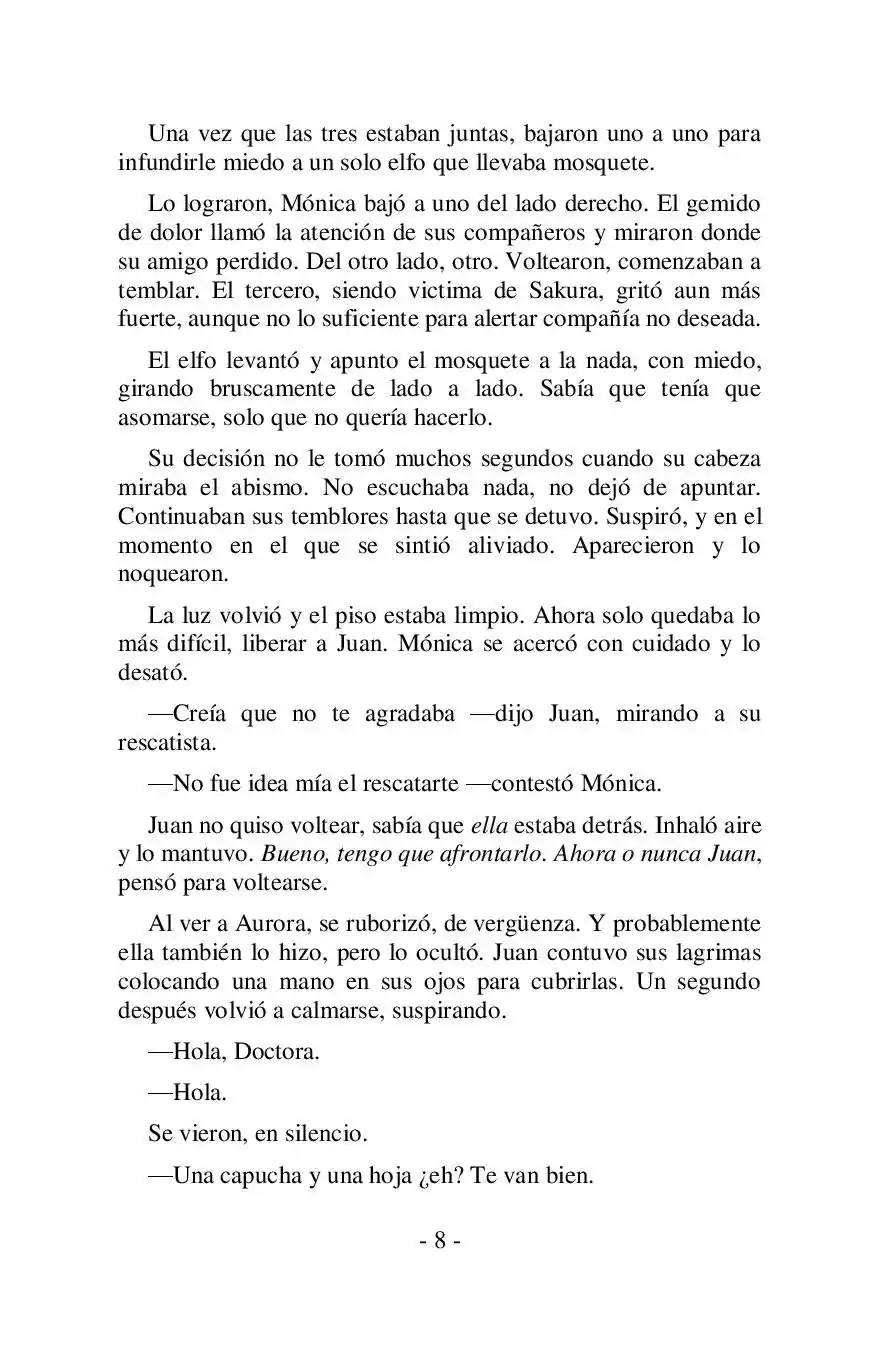 Más Allá Del Mundo (Reescrito) (Novela) - Capítulo 27 - Página 8 - LectorTMOo