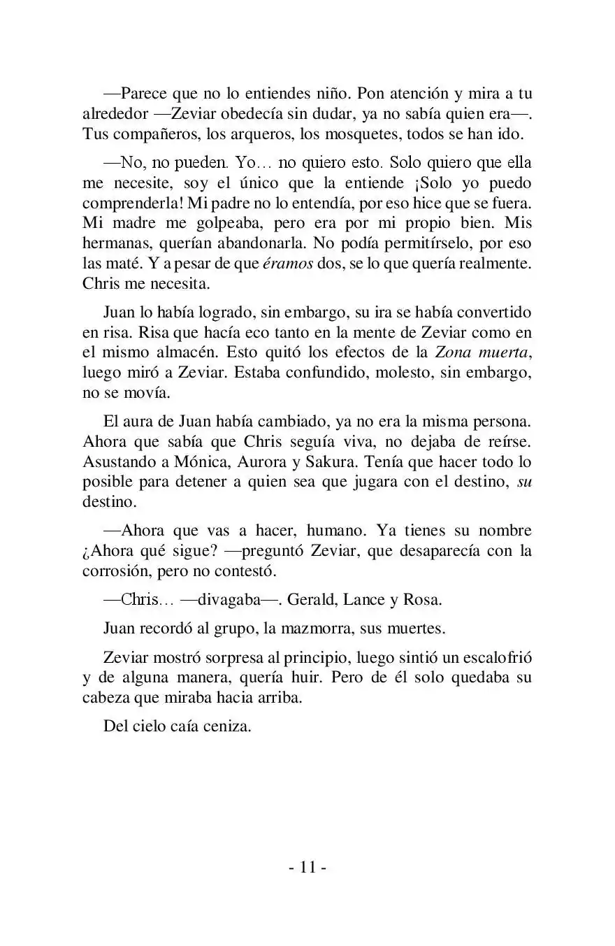Más Allá Del Mundo (Reescrito) (Novela) - Capítulo 27 - Página 11 - LectorTMOo