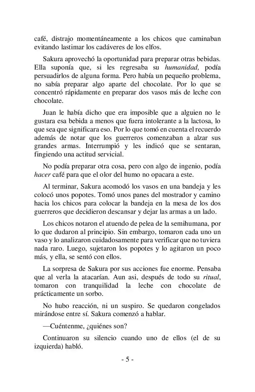Más Allá Del Mundo (Reescrito) (Novela) - Capítulo 29 - Página 5 - LectorTMOo