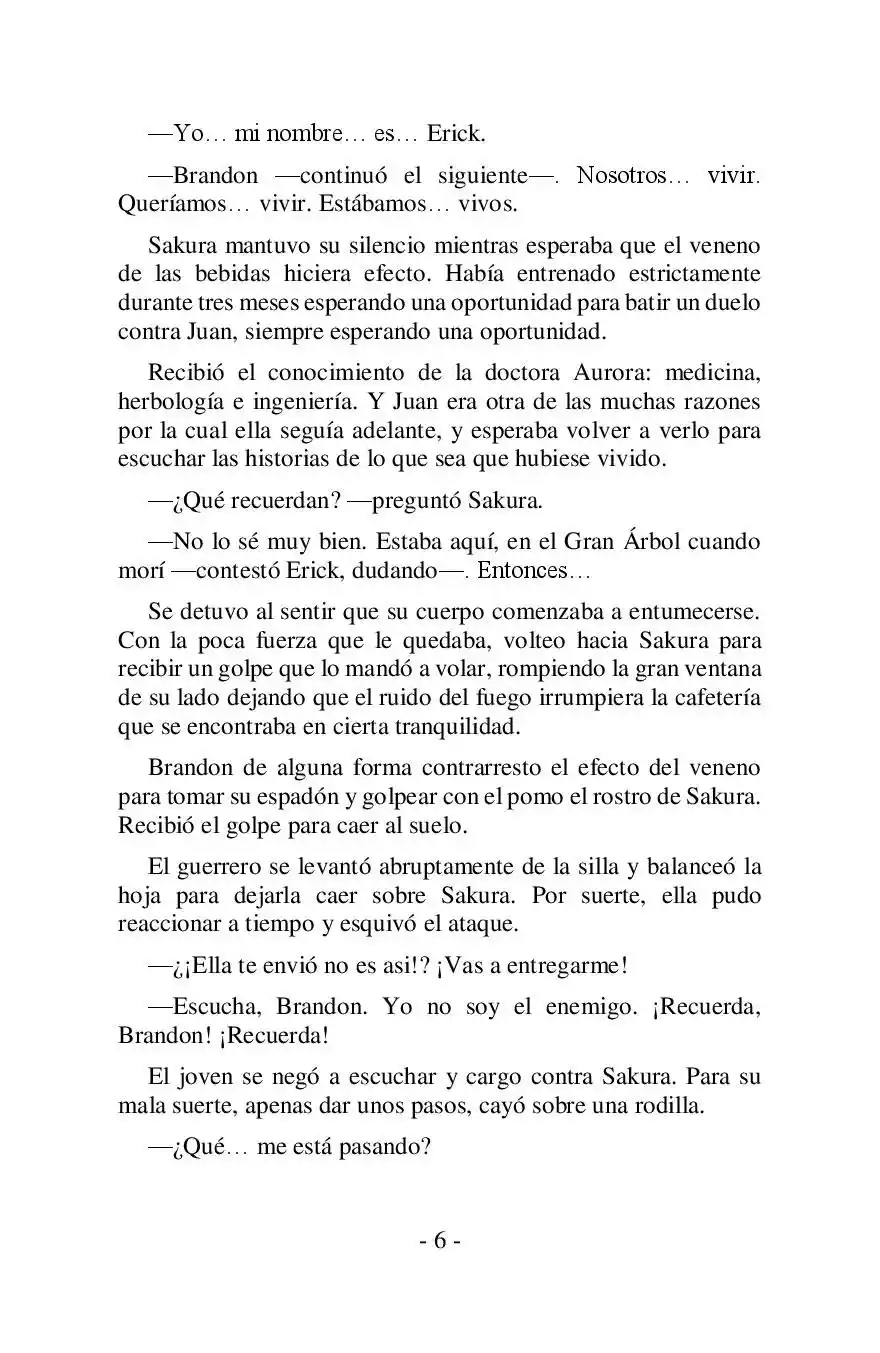 Más Allá Del Mundo (Reescrito) (Novela) - Capítulo 29 - Página 6 - LectorTMOo
