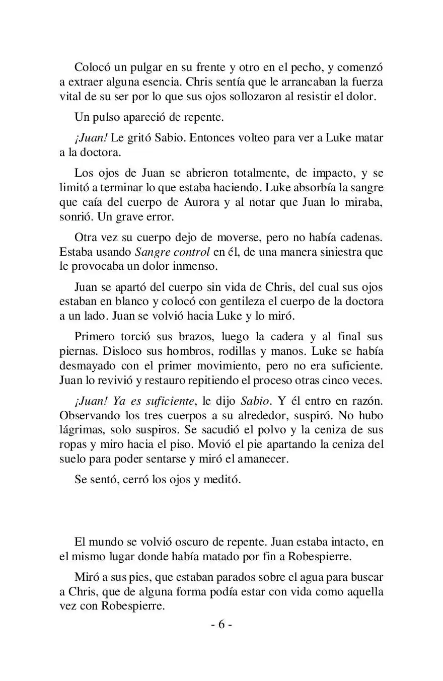 Más Allá Del Mundo (Reescrito) (Novela) - Capítulo 30 - Página 6 - LectorTMOo