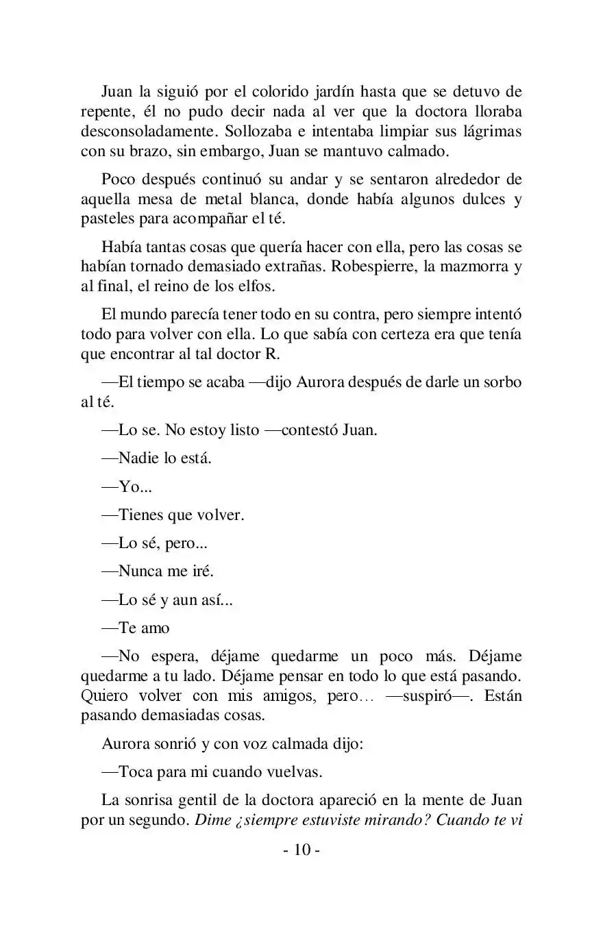 Más Allá Del Mundo (Reescrito) (Novela) - Capítulo 30 - Página 10 - LectorTMOo