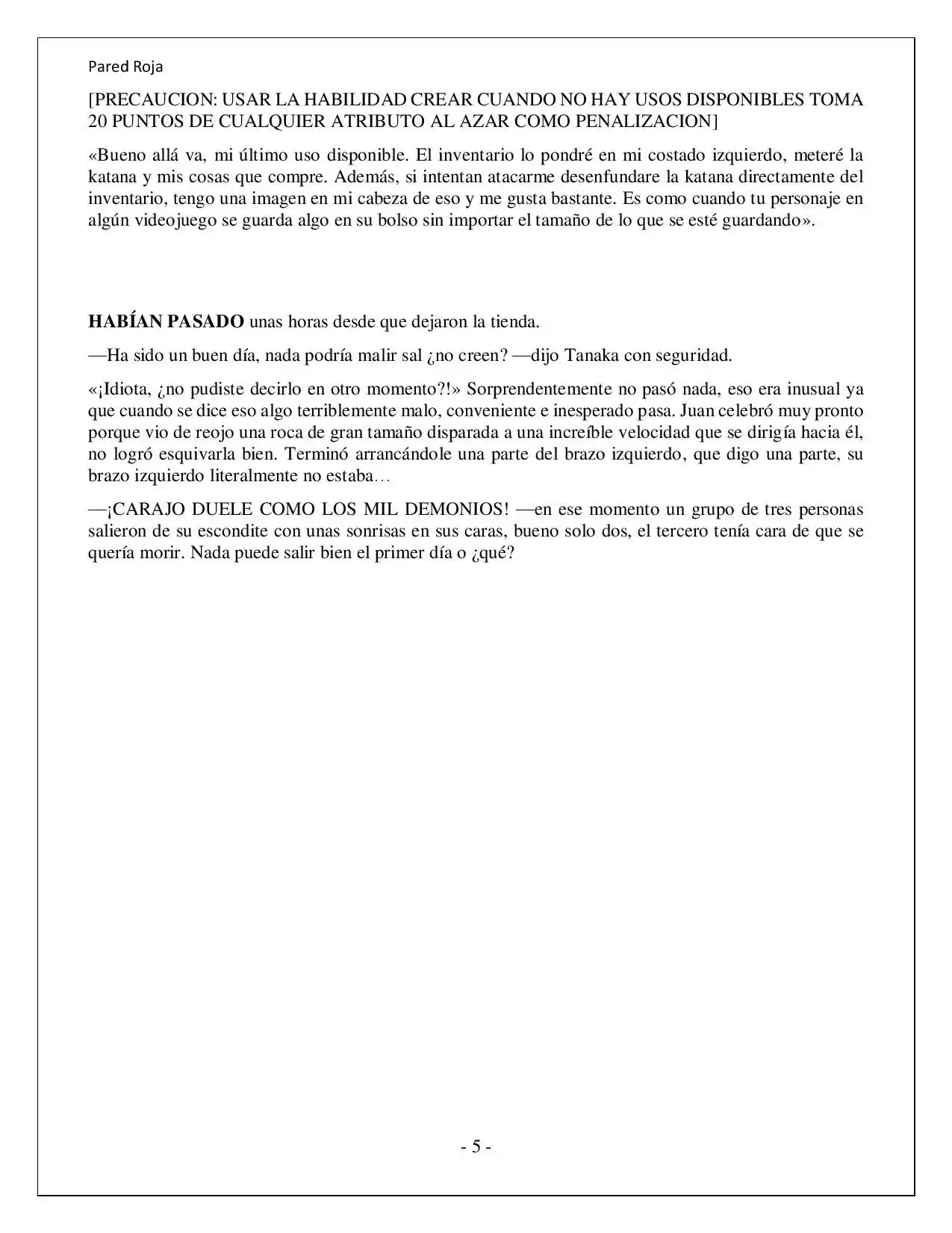 Más Allá Del Mundo (Reescrito) (Novela) - Capítulo 8 - Página 5 - LectorTMOo