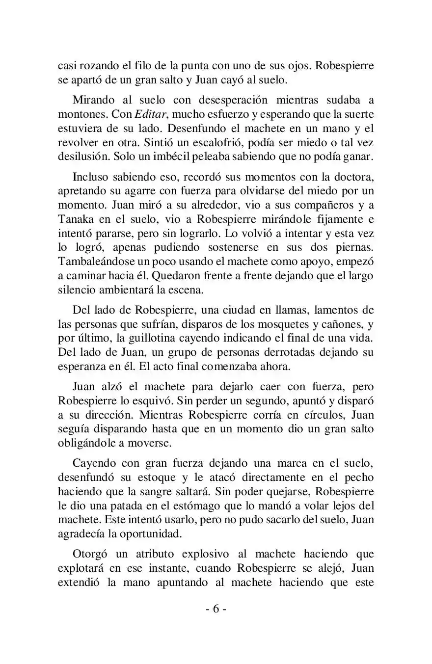 Más Allá Del Mundo (Reescrito) (Novela) - Capítulo 13 - Página 6 - LectorTMOo