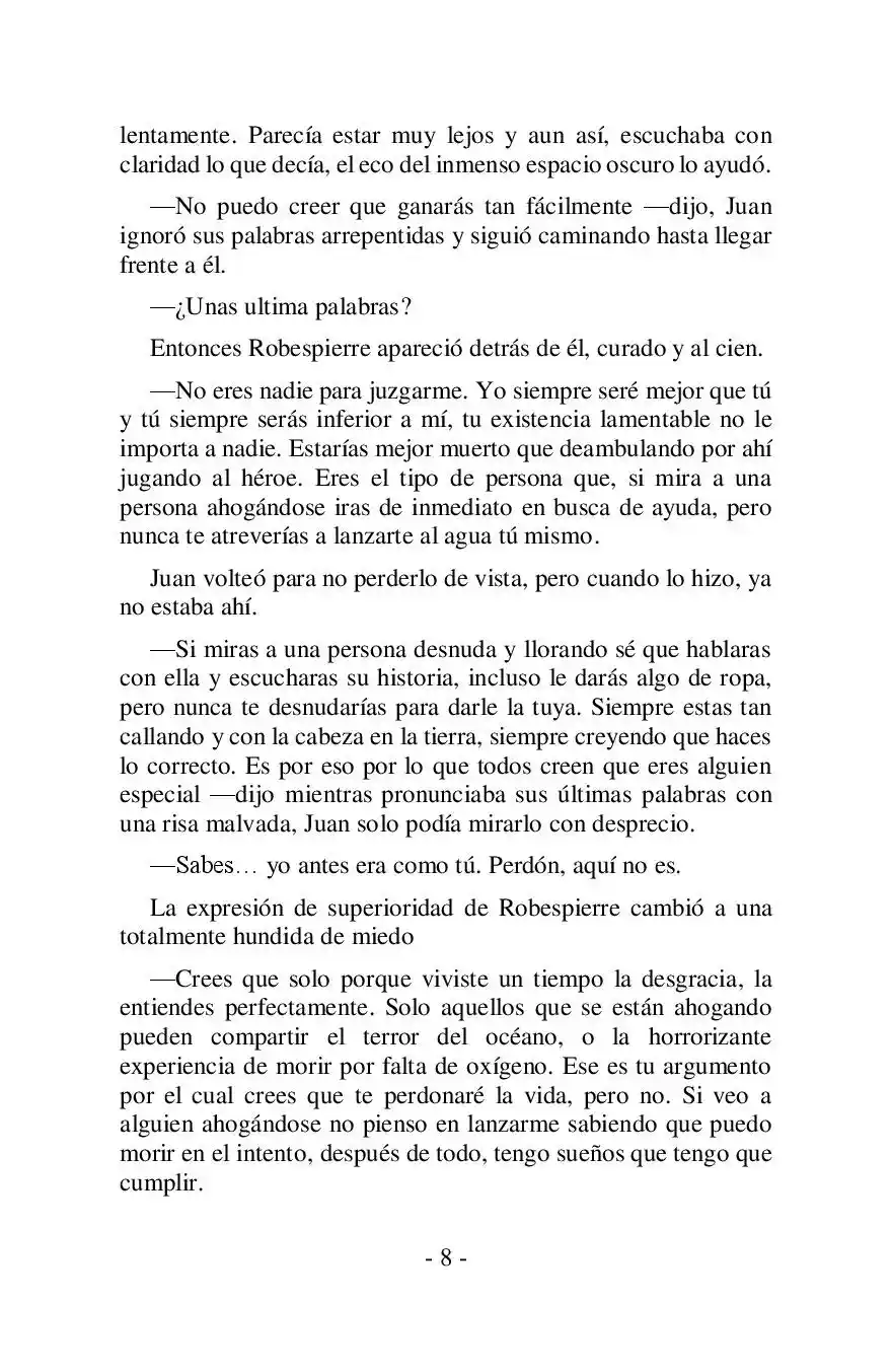 Más Allá Del Mundo (Reescrito) (Novela) - Capítulo 13 - Página 8 - LectorTMOo