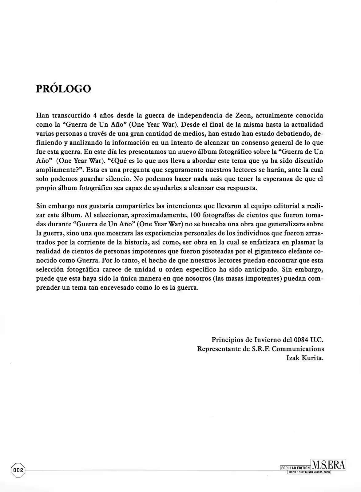 M.S. ERA (Novela) - Capítulo 1 - Página 5 - LectorTMOo