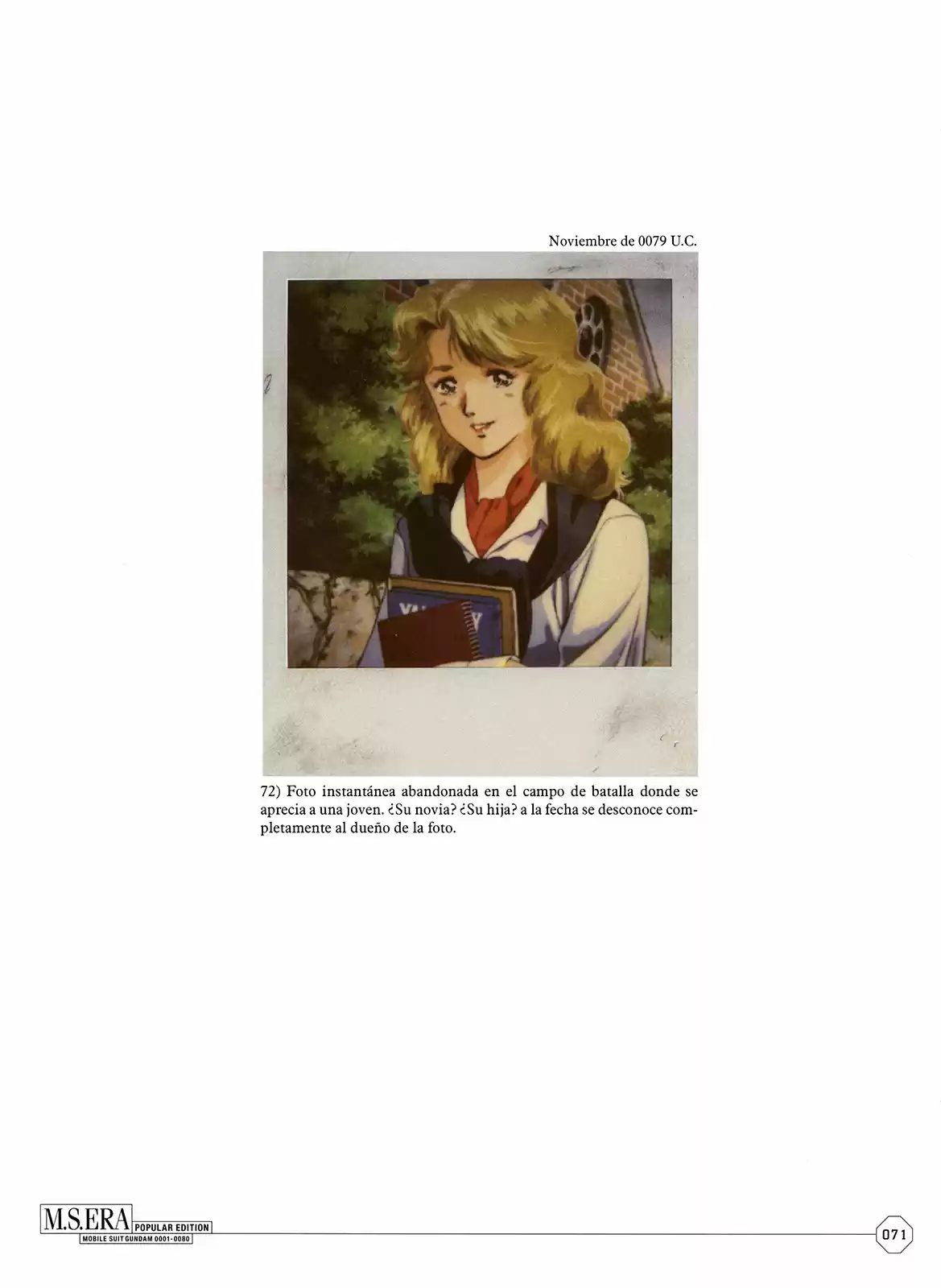 M.S. ERA (Novela) - Capítulo 1 - Página 74 - LectorTMOo