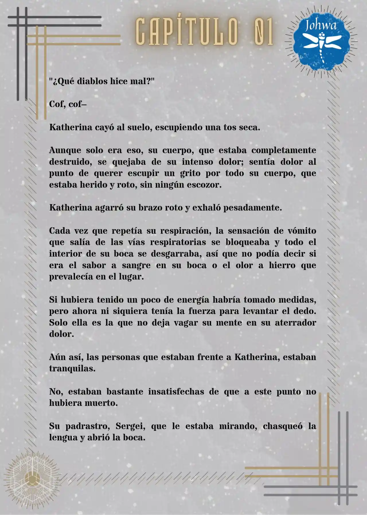 Mátame, Por Favor (Novela) - Capítulo 1 - Página 3 - LectorTMOo