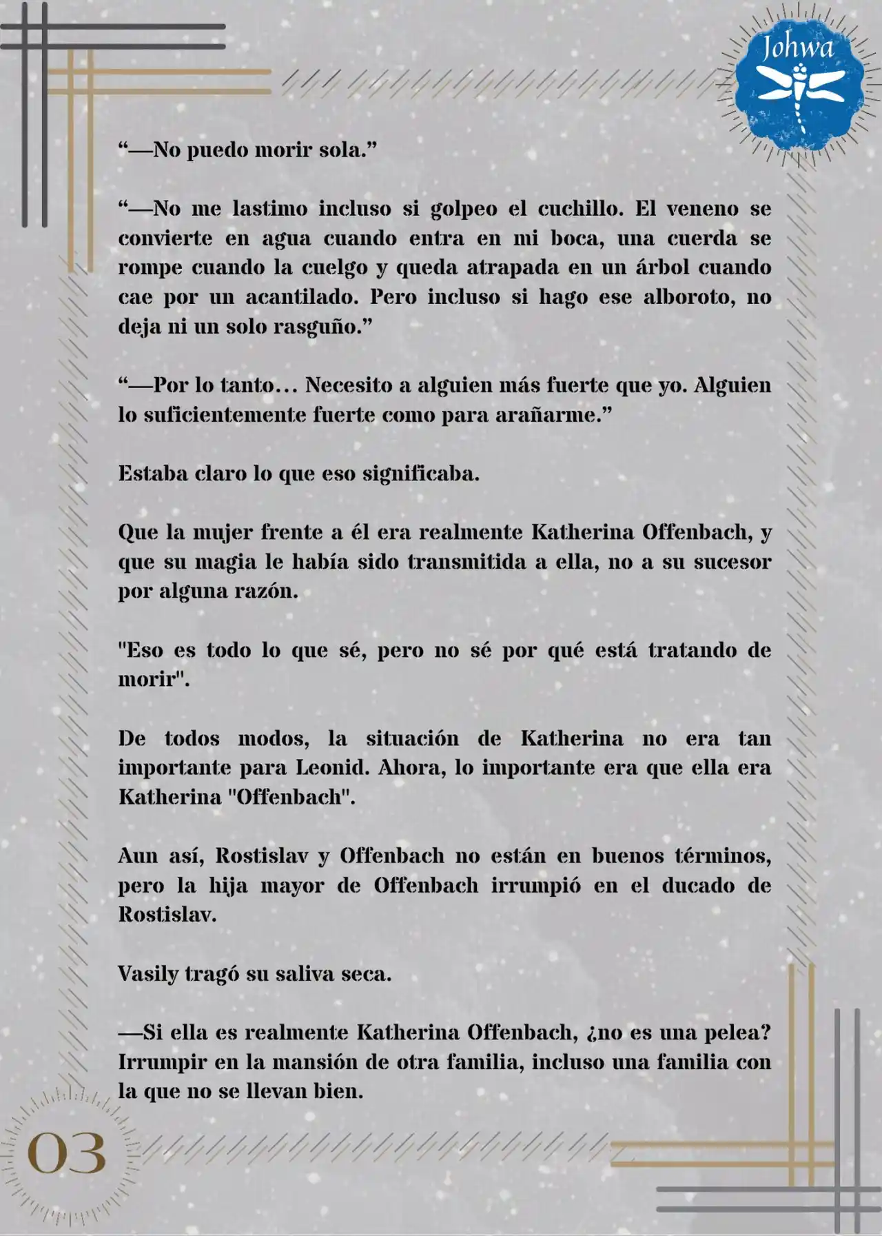 Mátame, Por Favor (Novela) - Capítulo 10 - Página 5 - LectorTMOo