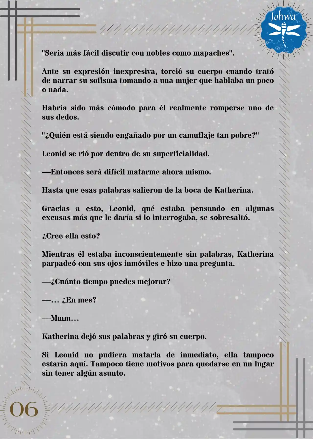 Mátame, Por Favor (Novela) - Capítulo 10 - Página 8 - LectorTMOo