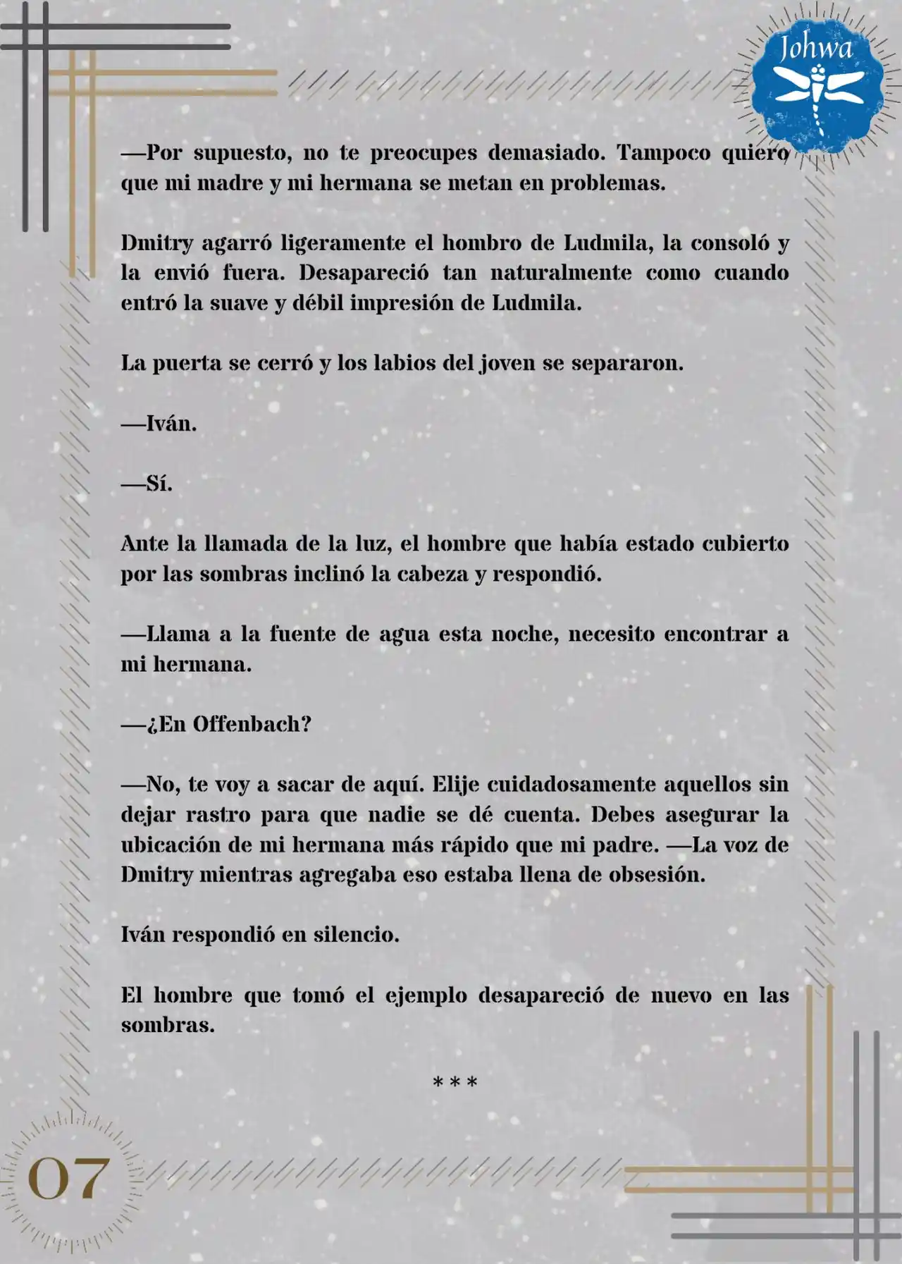 Mátame, Por Favor (Novela) - Capítulo 12 - Página 8 - LectorTMOo