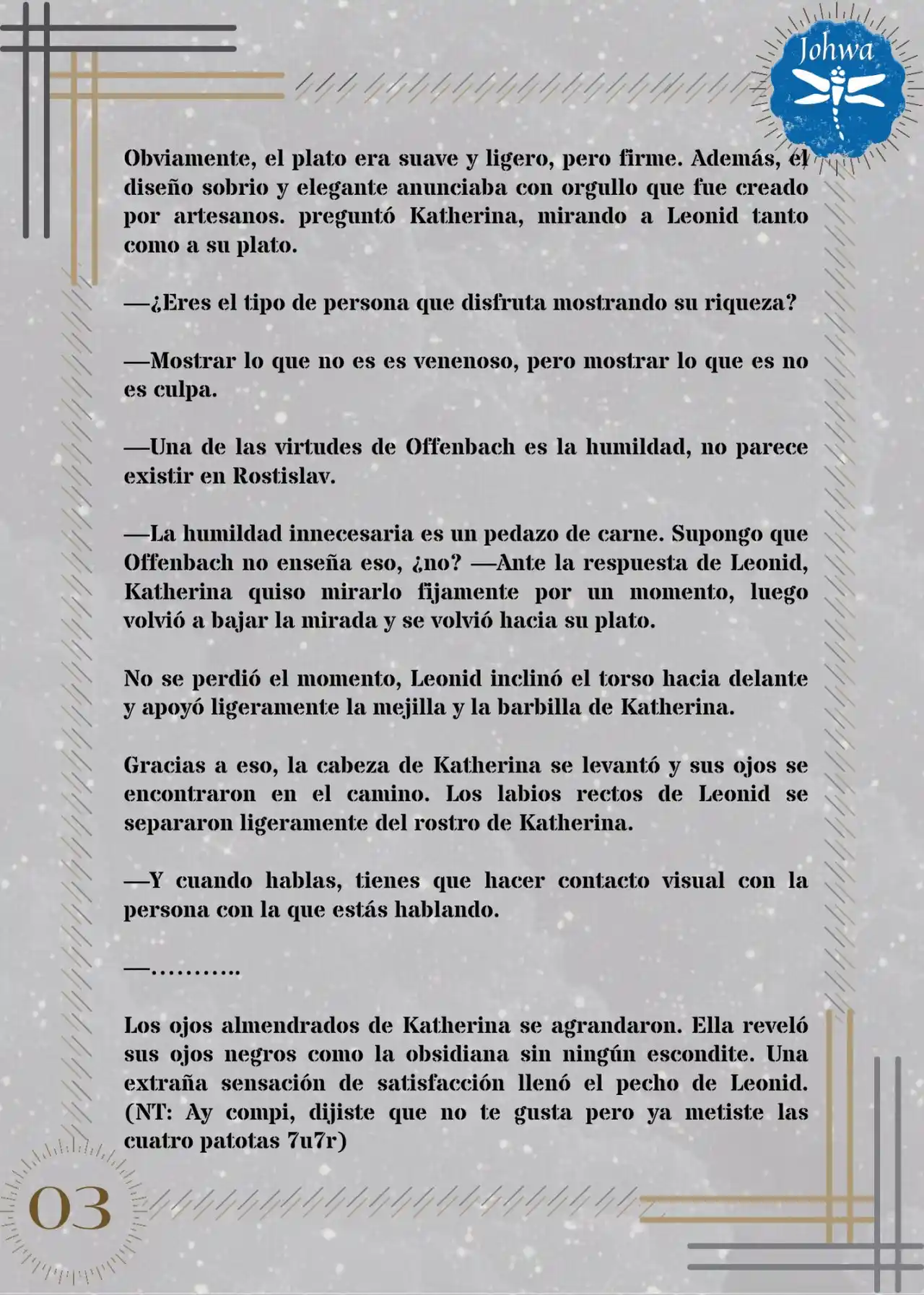 Mátame, Por Favor (Novela) - Capítulo 14 - Página 4 - LectorTMOo