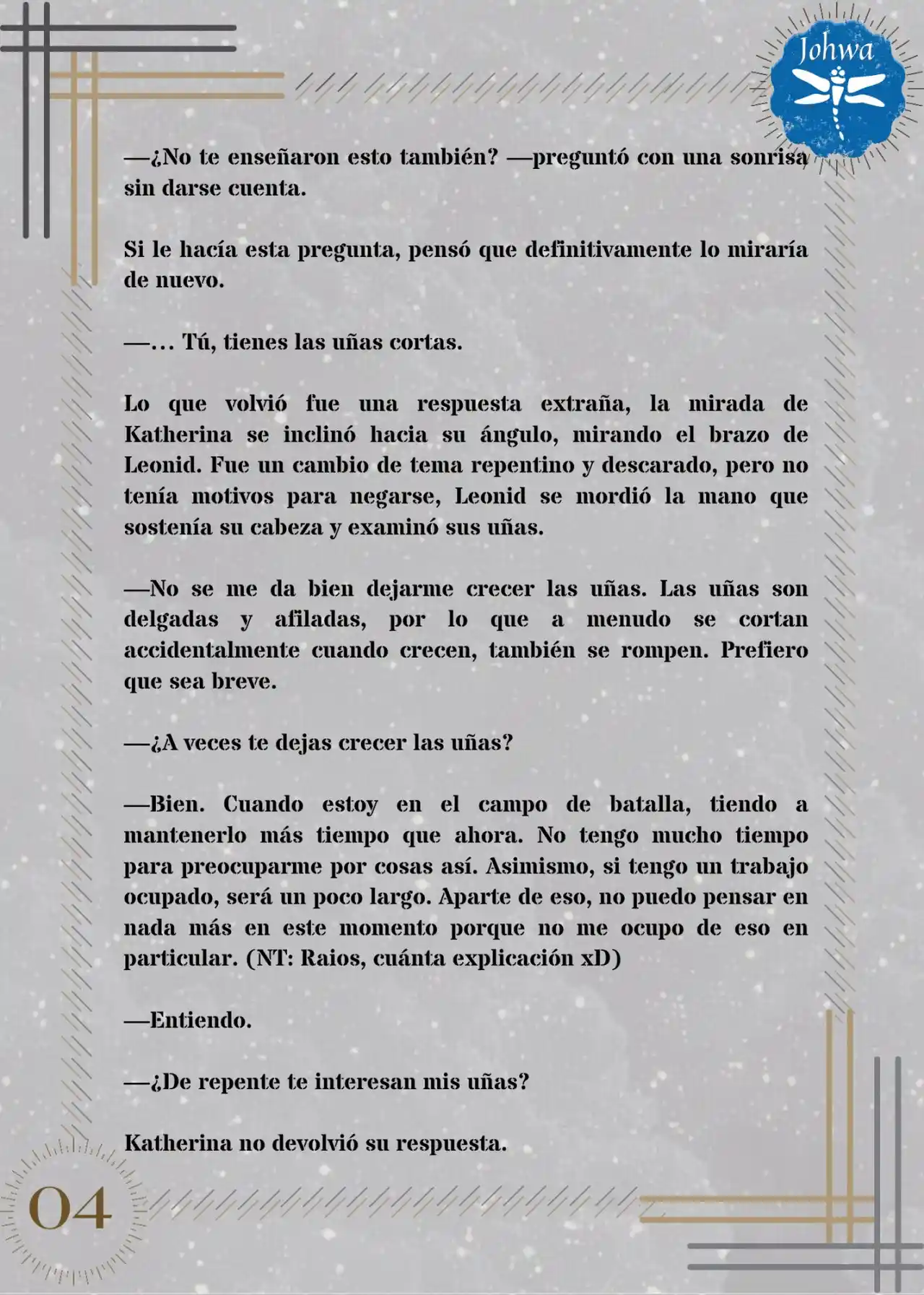 Mátame, Por Favor (Novela) - Capítulo 14 - Página 5 - LectorTMOo