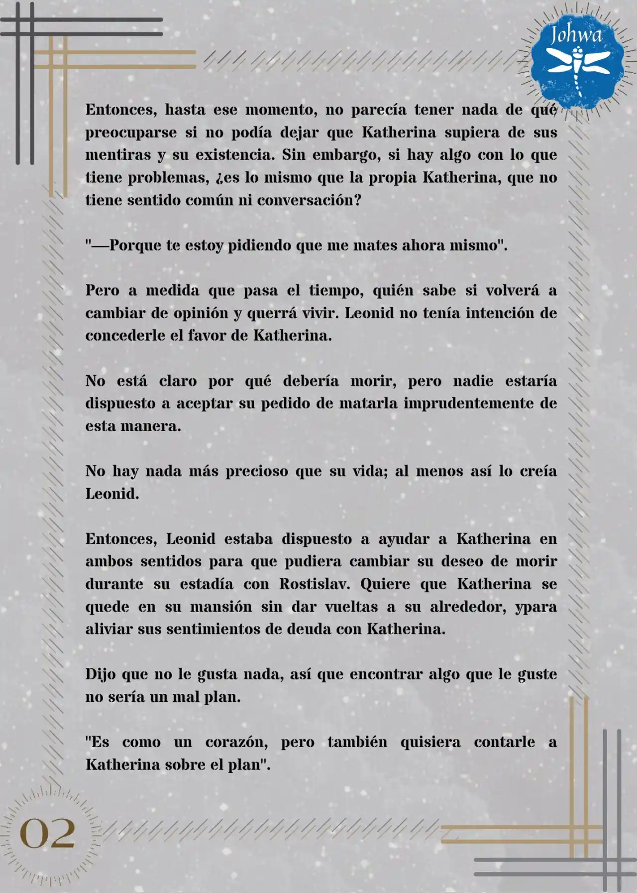 Mátame, Por Favor (Novela) - Capítulo 15 - Página 4 - LectorTMOo