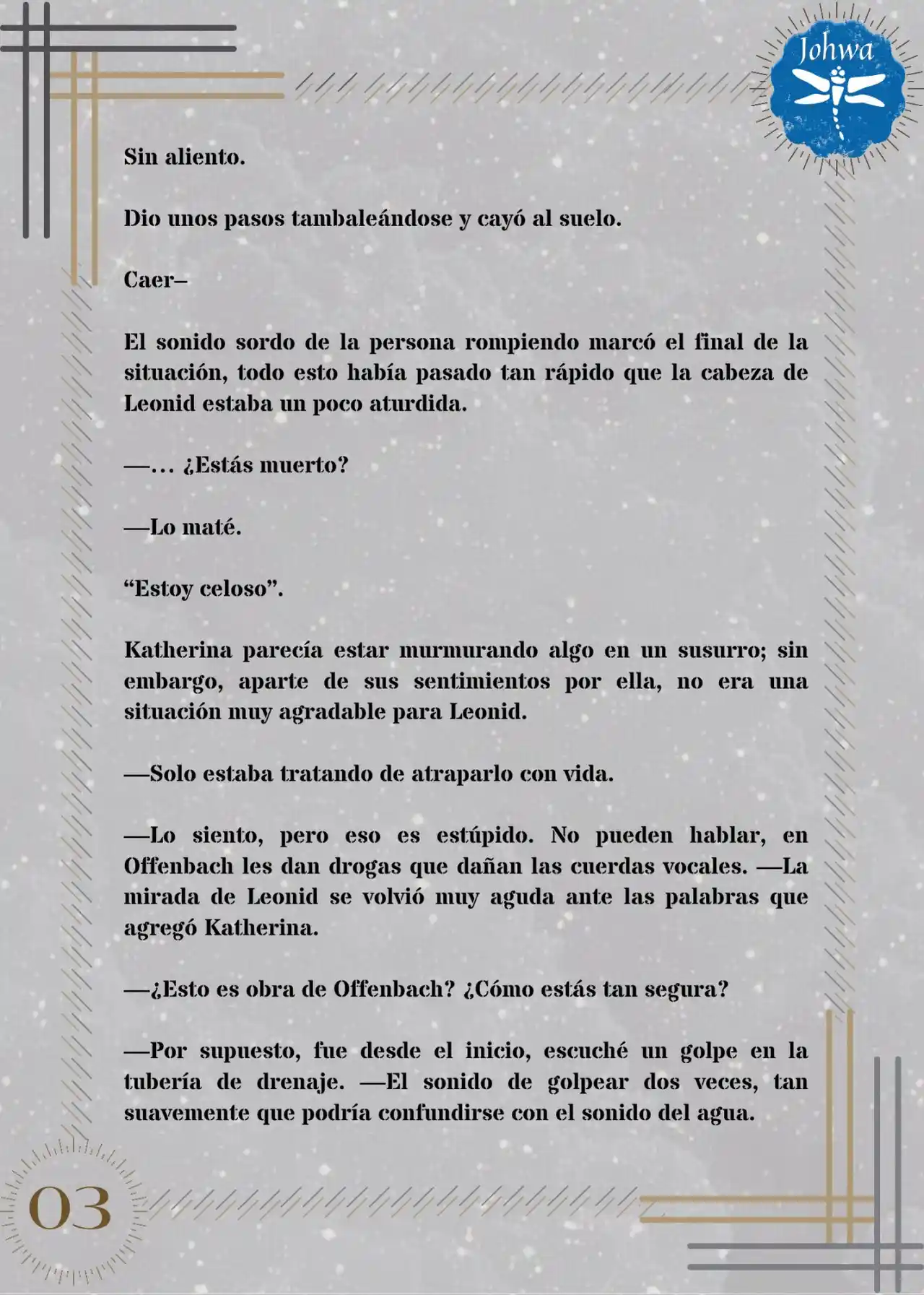 Mátame, Por Favor (Novela) - Capítulo 16 - Página 5 - LectorTMOo